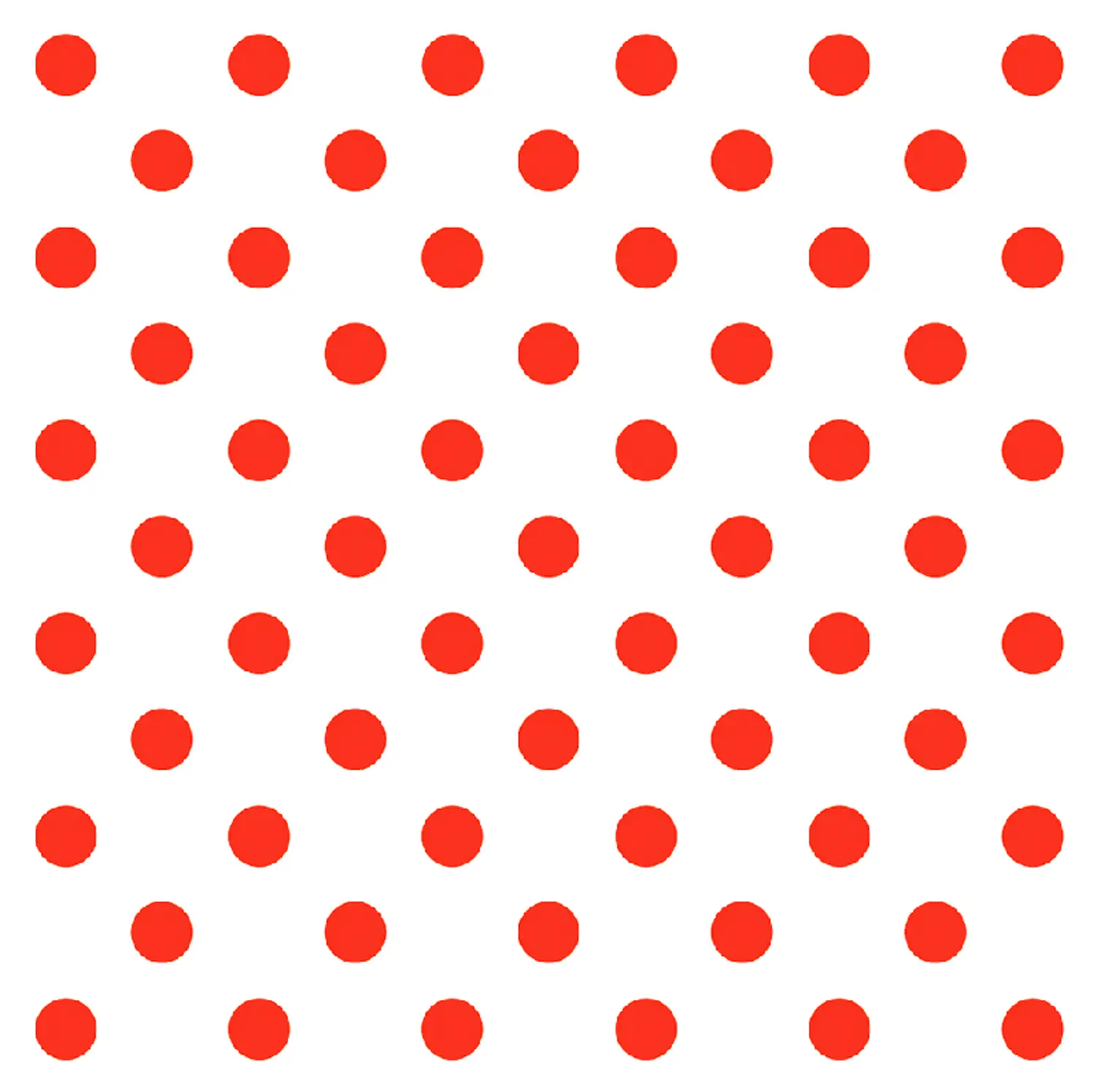 Cartoncino Pois Rosso/Bianco Carta 300 gr/mq cm 50x70 - Carta e cartoncino