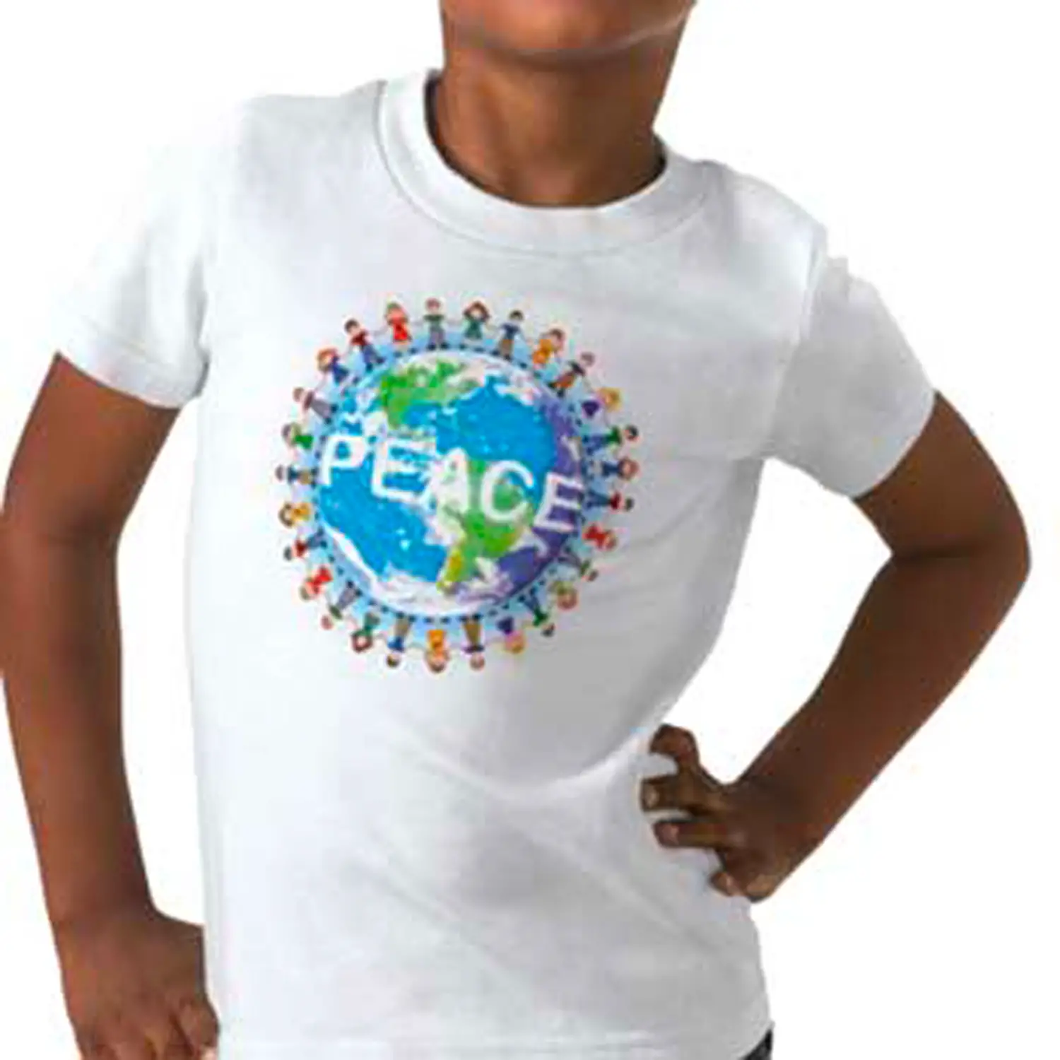 Maglia Bianca Bambino 4/5 Anni - Tessuti e stoffe