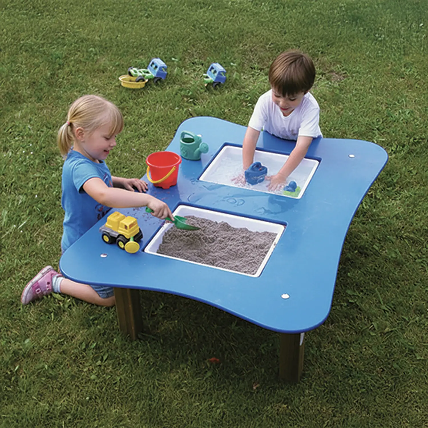 Tavolo Vasca per Acqua e Sabbia – Gioco Educativo e Sensoriale per Bambini - Playgrounds e giostre