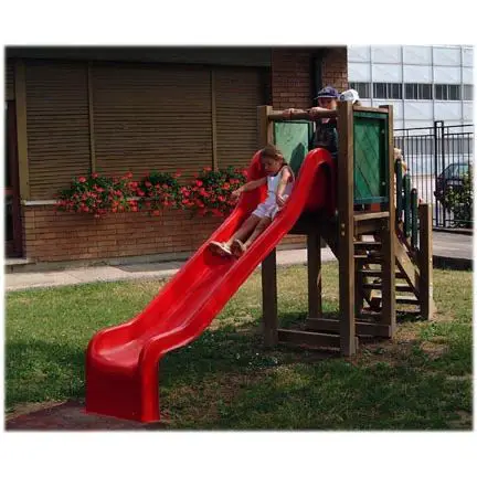 Torretta Scoiattolo – Gioco da Esterno con Scivolo e Scala per Bambini - Playgrounds e giostre