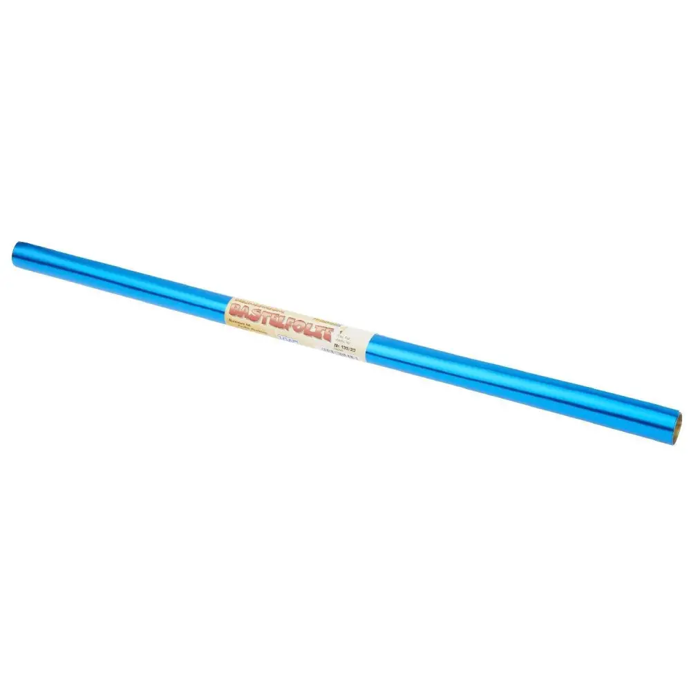 Carta Stagnola Metallizzata cm 50x80 100/mq Blu - Carta e cartoncino