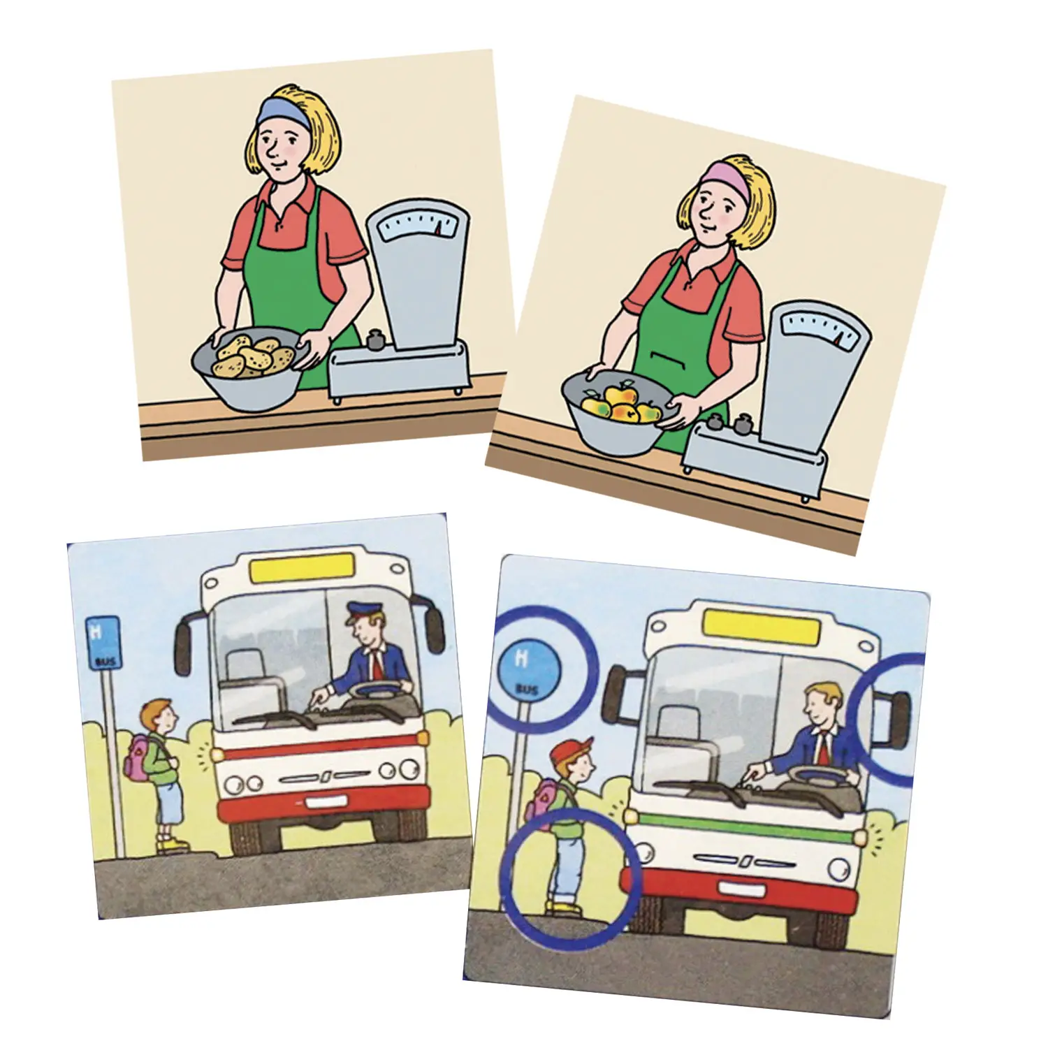 Trova le Differenze 2 – Gioco Educativo di Osservazione - Linguaggio