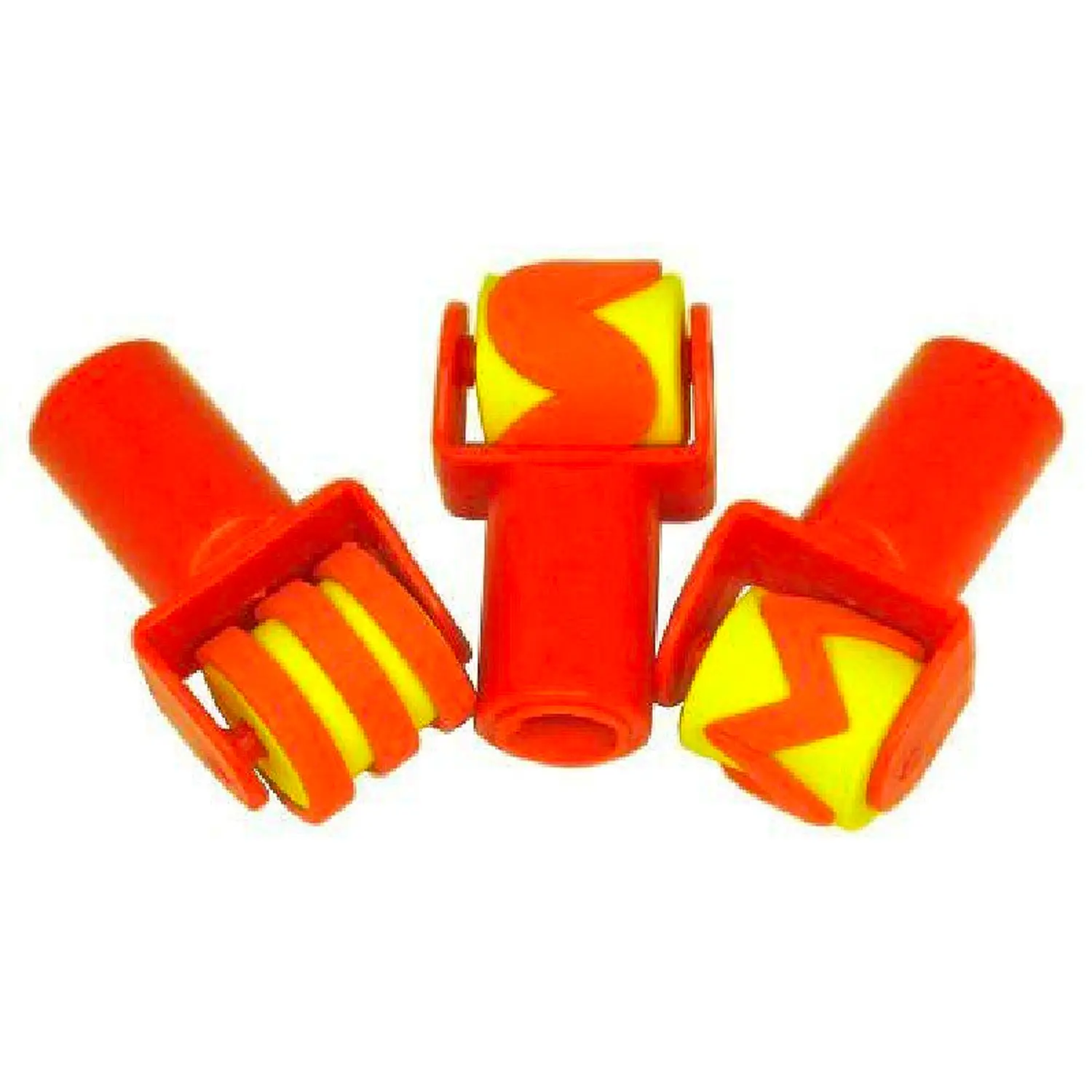 Rulli a Dita con Decori – Set 3 Pezzi - Rulli, spugne e timbri