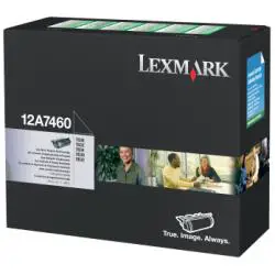ORIGINAL LEXMARK CARTRIDGE T630 - 12A7460 - Consumables