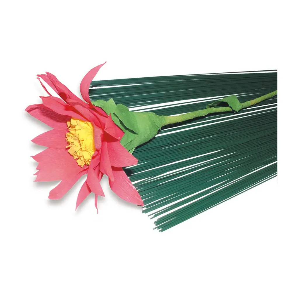 Flower Wire 50 cm. 100 Pieces - Applications and Decorations