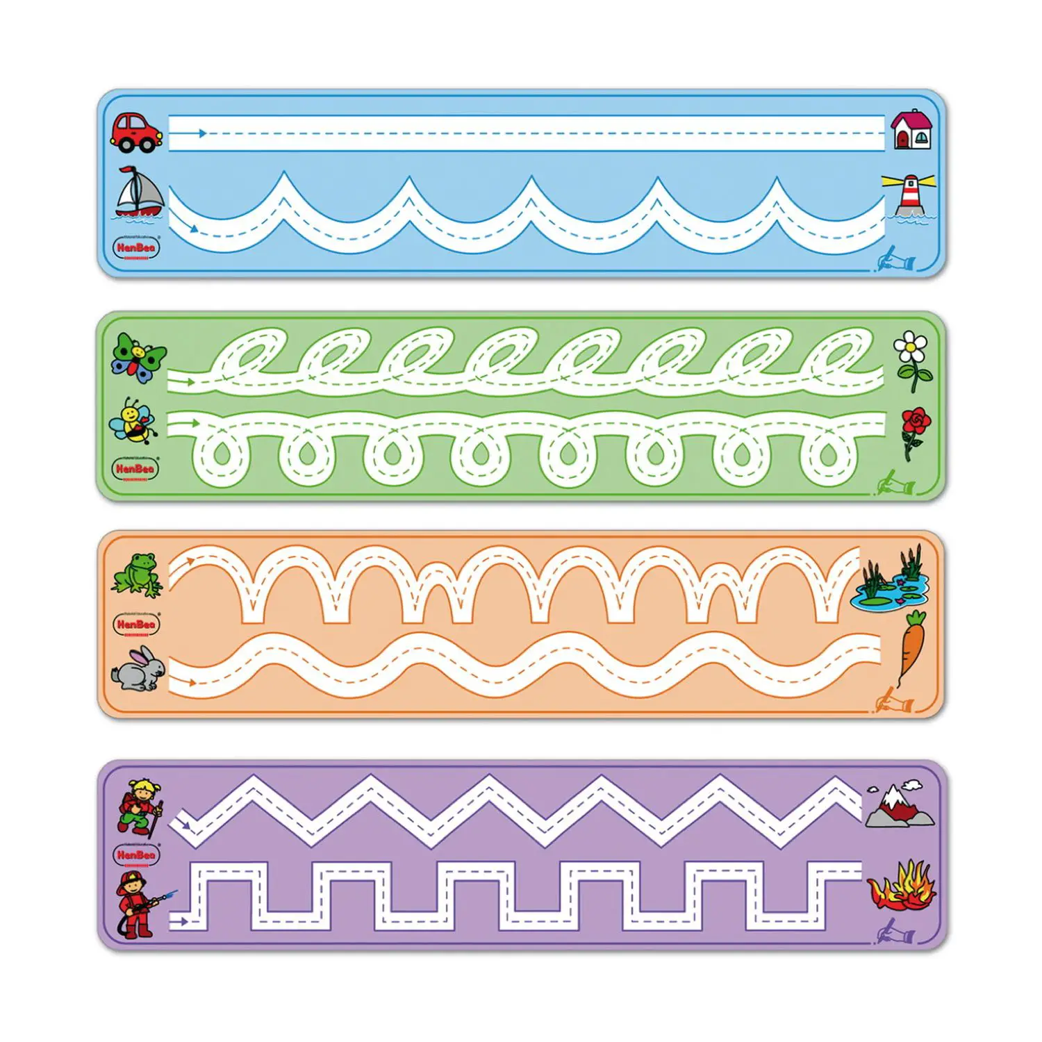 Piste di Pregrafismo Tracce – Set 4 Piste - Pregrafismo