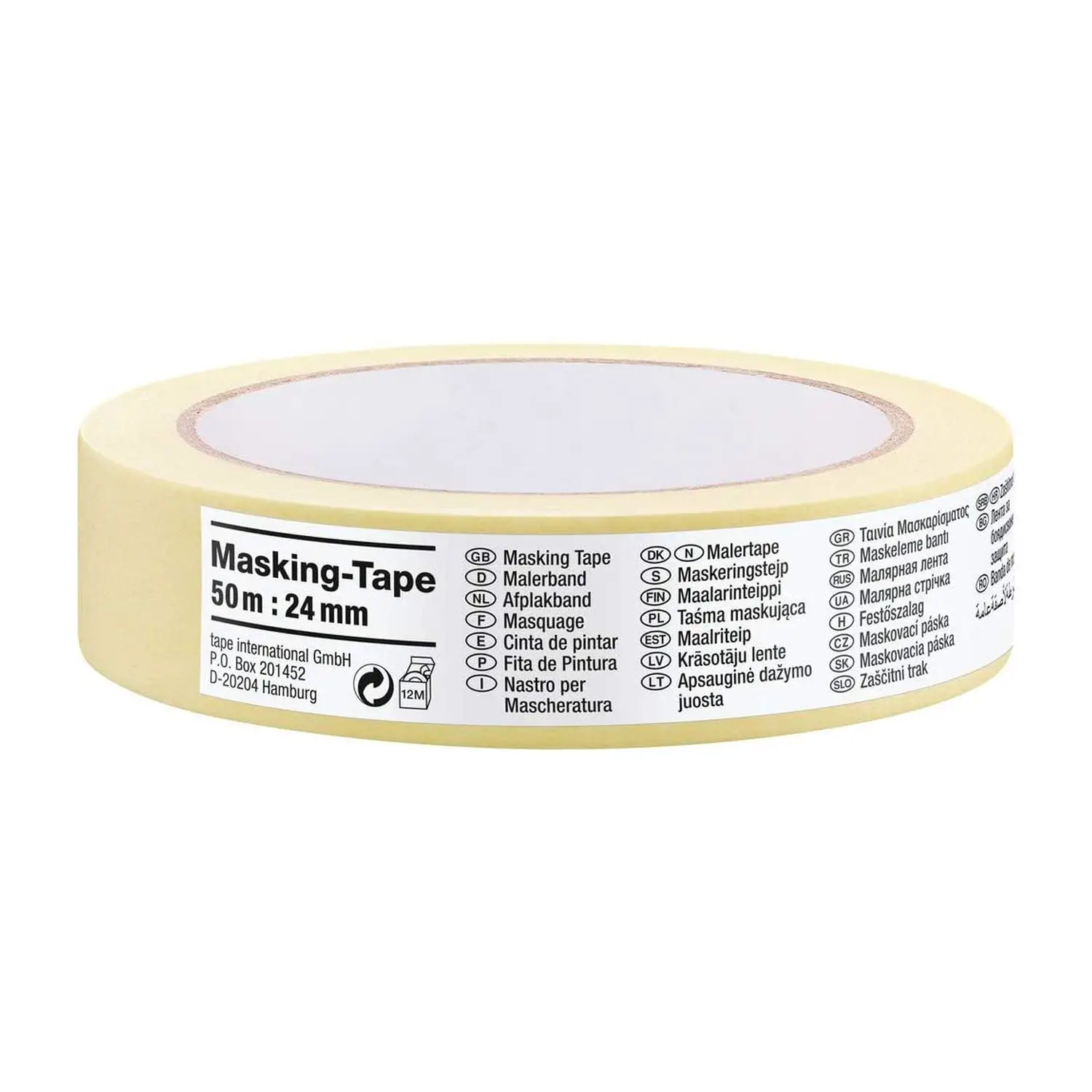 Paper Adhesive Tape mm. 25x50 mt. - Adhesive tapes and glues