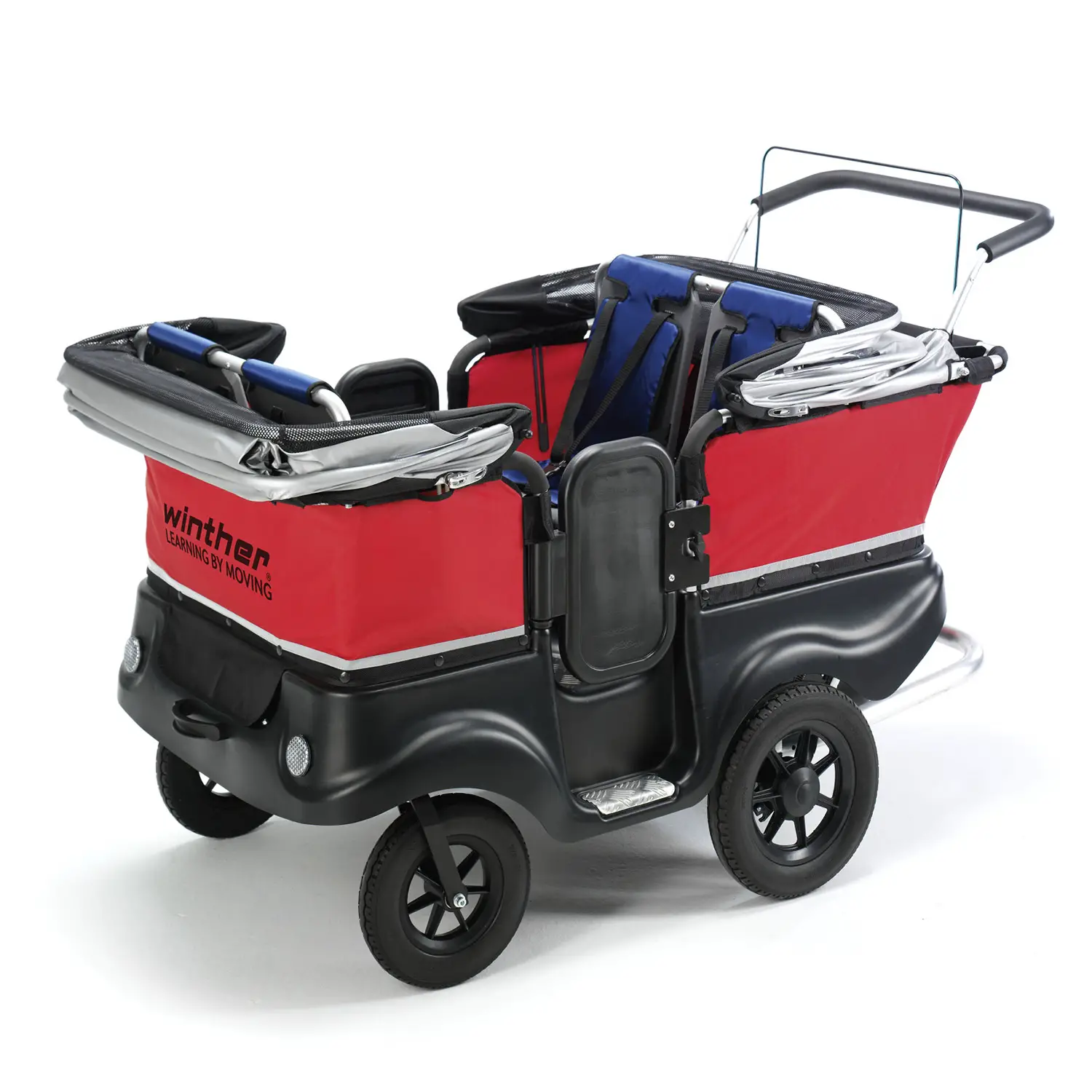 Kiddy Bus Deluxe 4 Posti – Scialuppa da Passeggio e Evacuazione per Bambini - Carrozzine multiposto