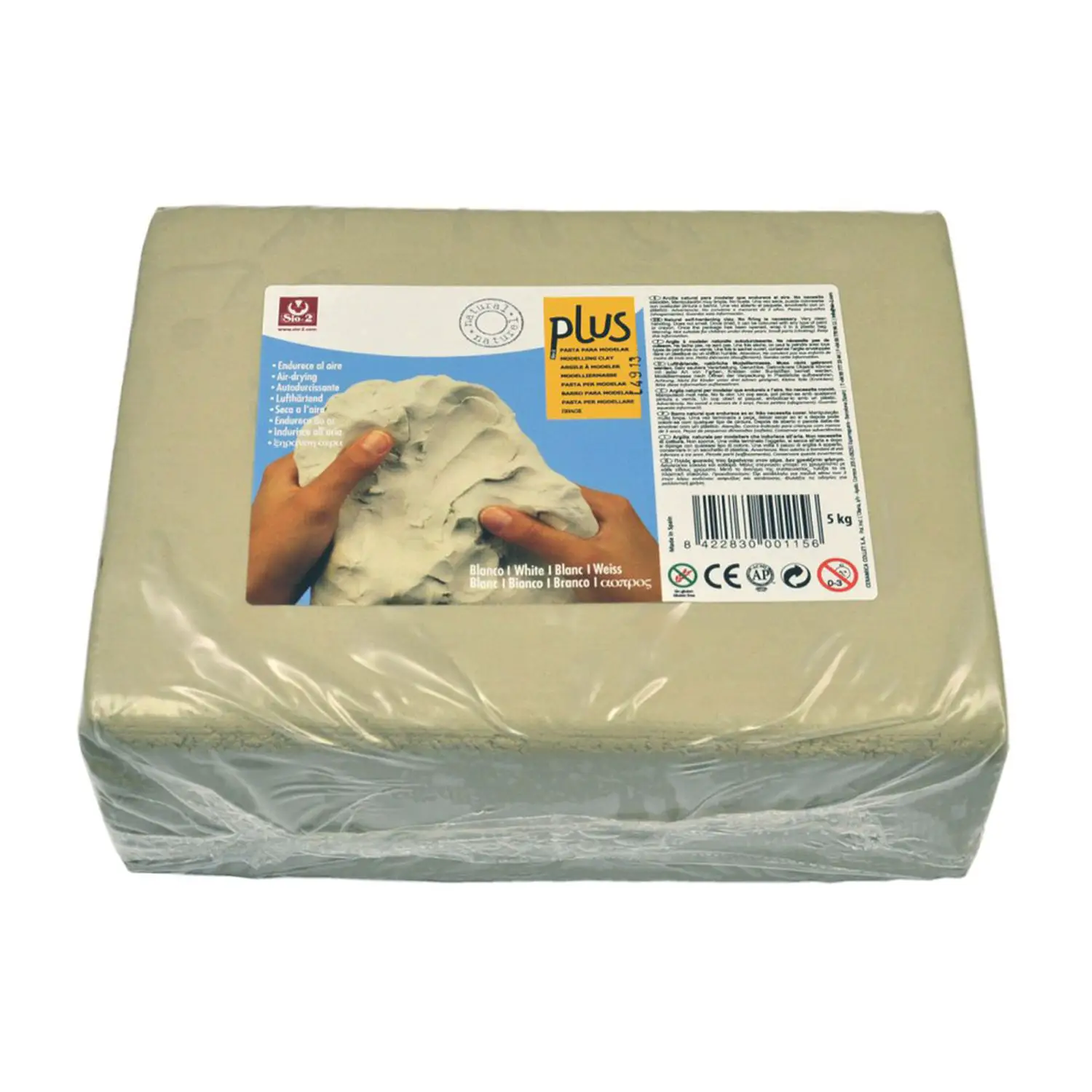 Pasta per Modellare Plus Bianco 5 kg. - Paste per modellare