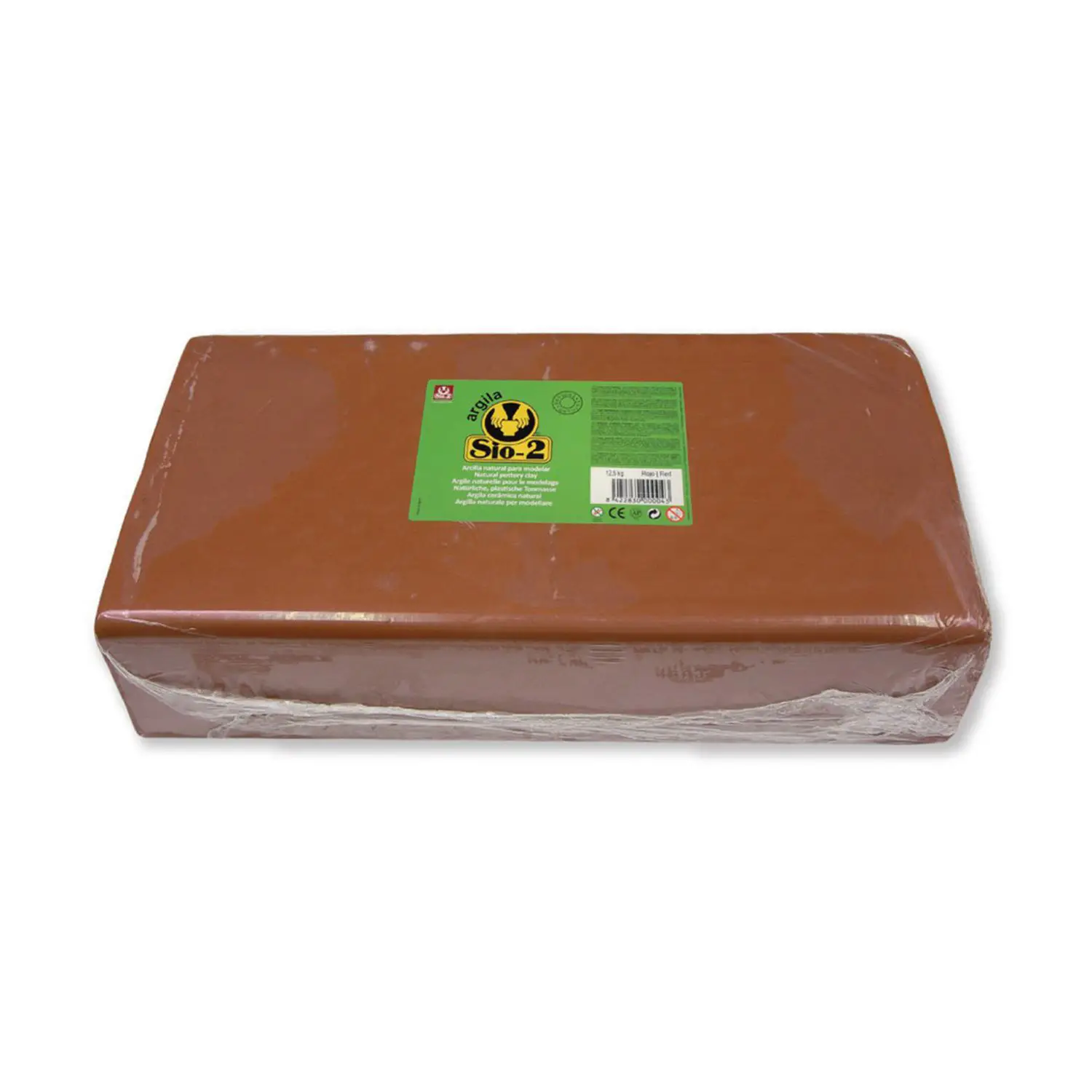 Creta Argilla Naturale Rossa – 12,5 kg - Paste per modellare
