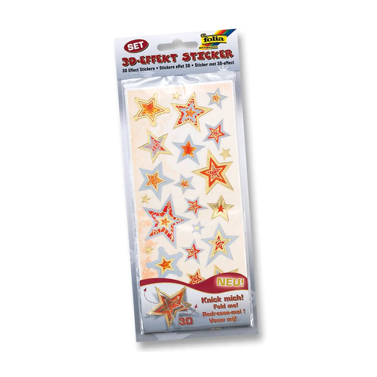 Stickers 3d Natalizi 150 Pezzi - Applicazioni e decori