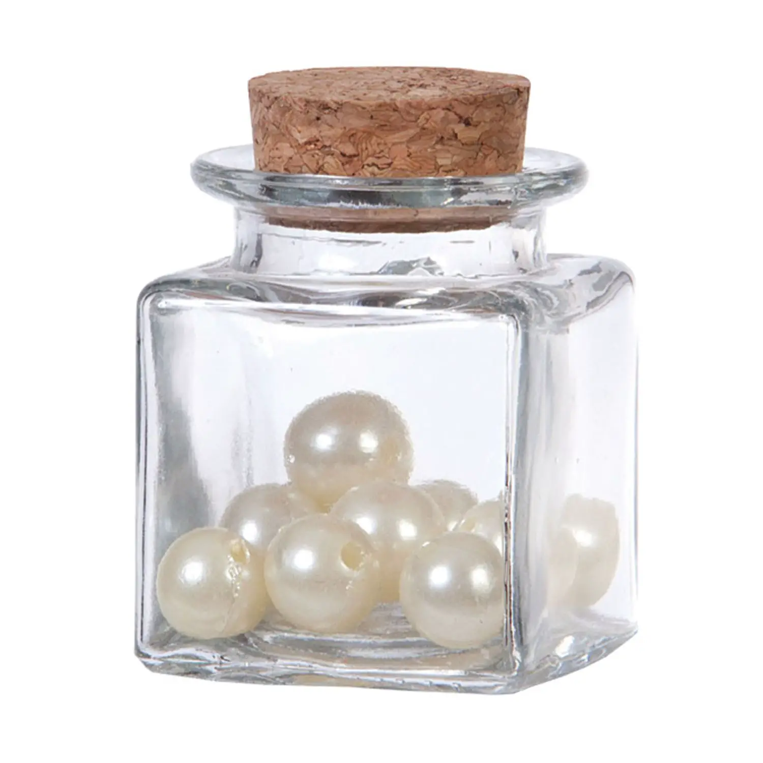 Glass Jar with Cork Stopper Cork - Cellulose Plastic Styrofoam