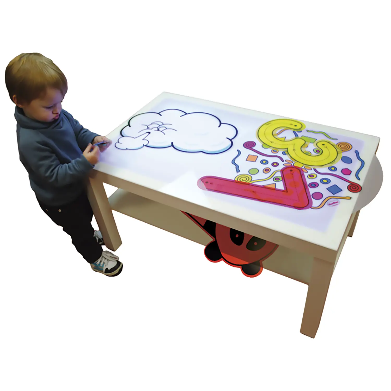 Tavolo Luminoso Cambiacolore – 90x55x45 cm - Sviluppo sensoriale