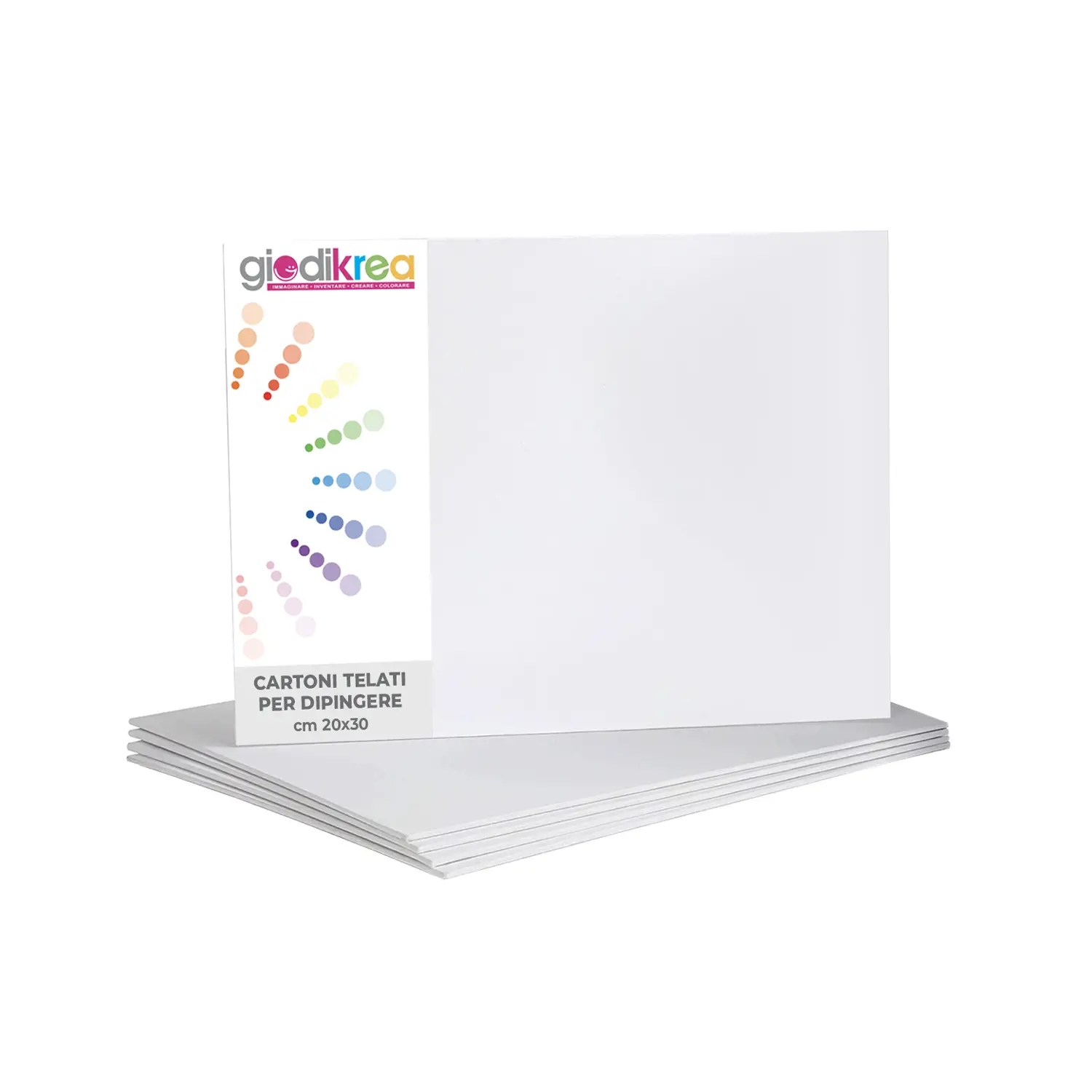 Canvas Board for Painting cm. 20x30 - Paper and cardboard