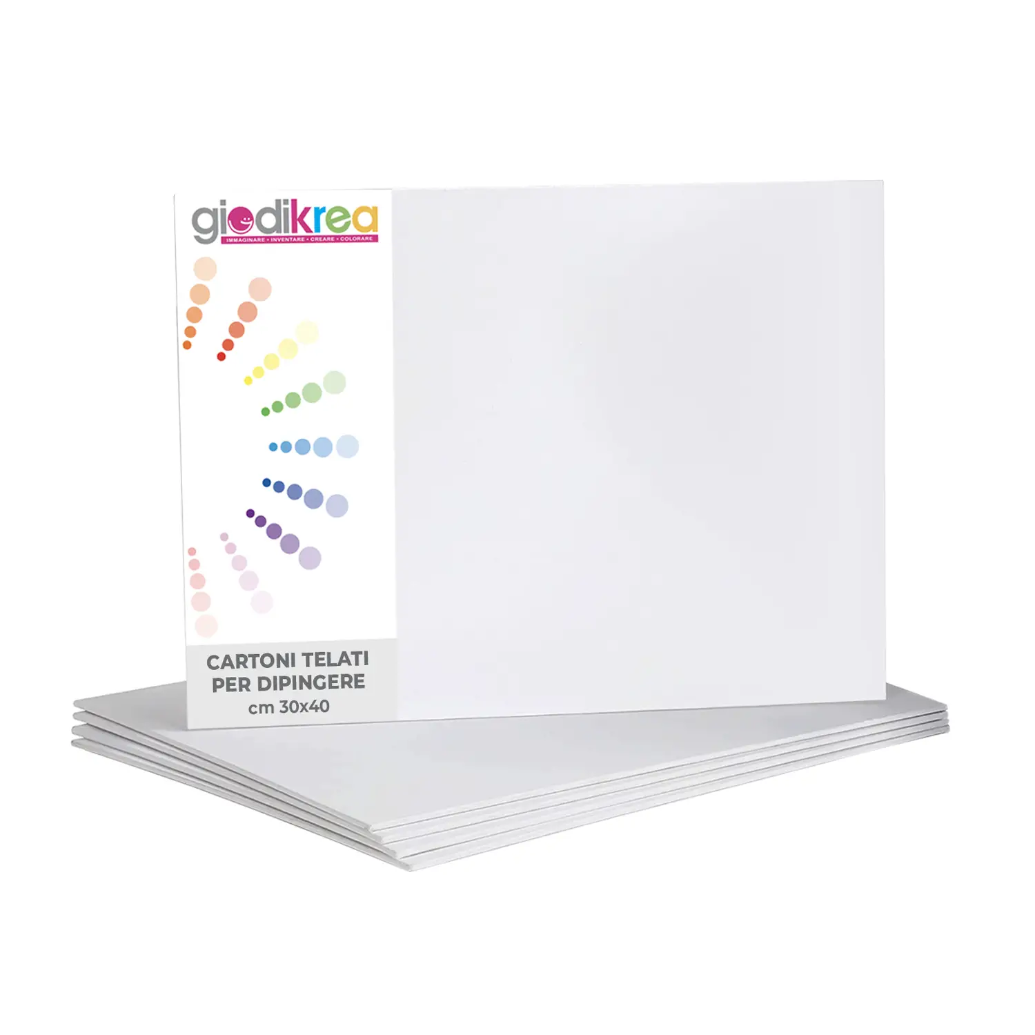 Cartone Telato per Pittura 30x40 cm - Supporto Artistico di Alta Qualità - Carta e cartoncino