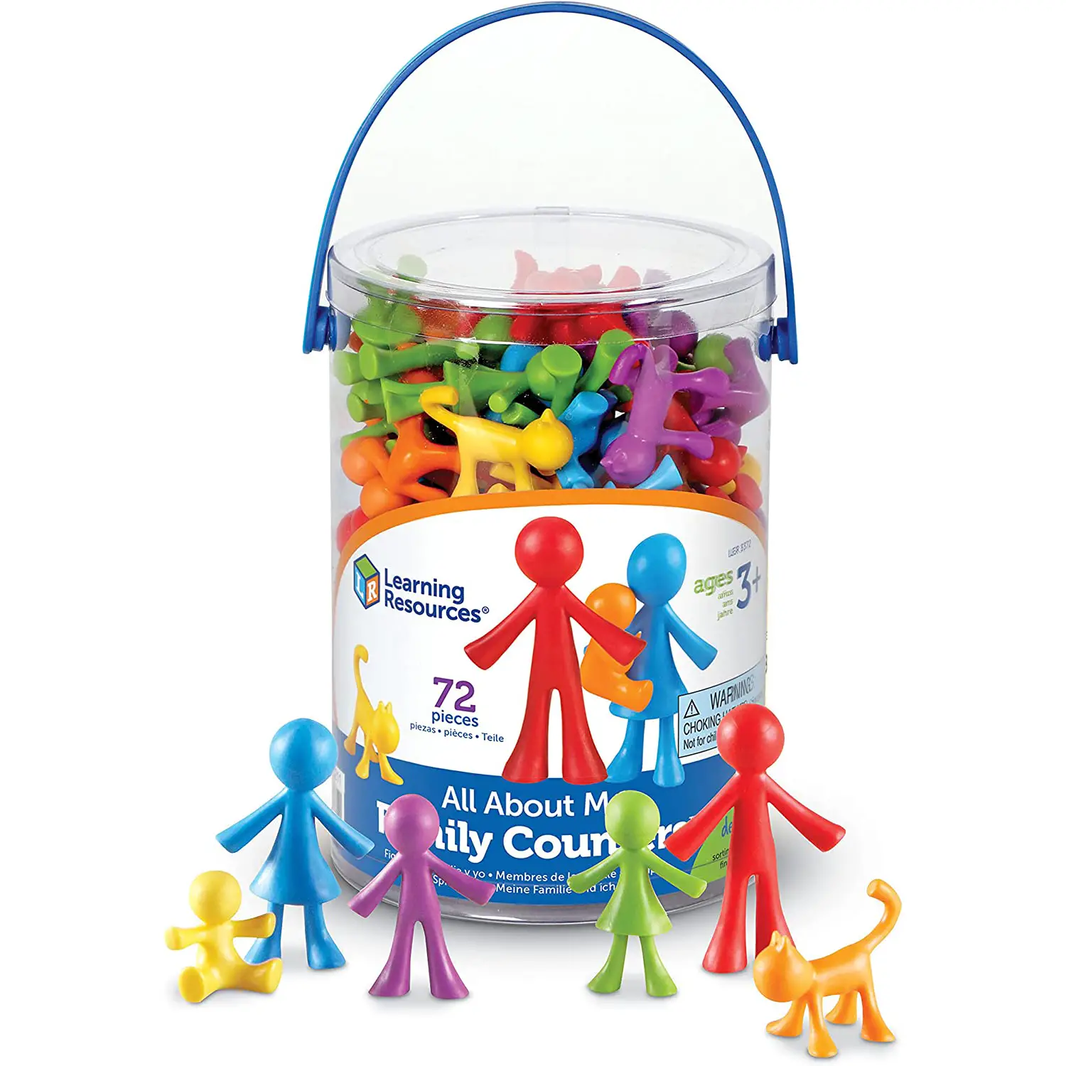 Figurine Famiglia “All About Me” – Set Educativo - Classificazione e matematica