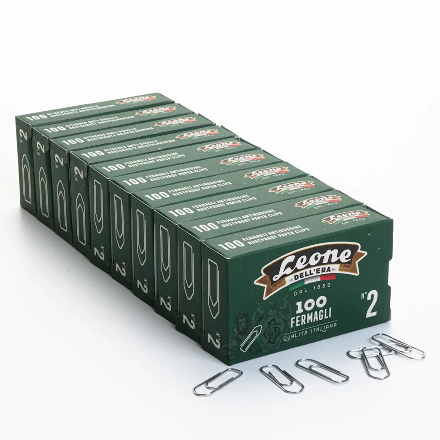 Galvanized Clips Size 2 Pieces 100 - Miscellaneous Stationery