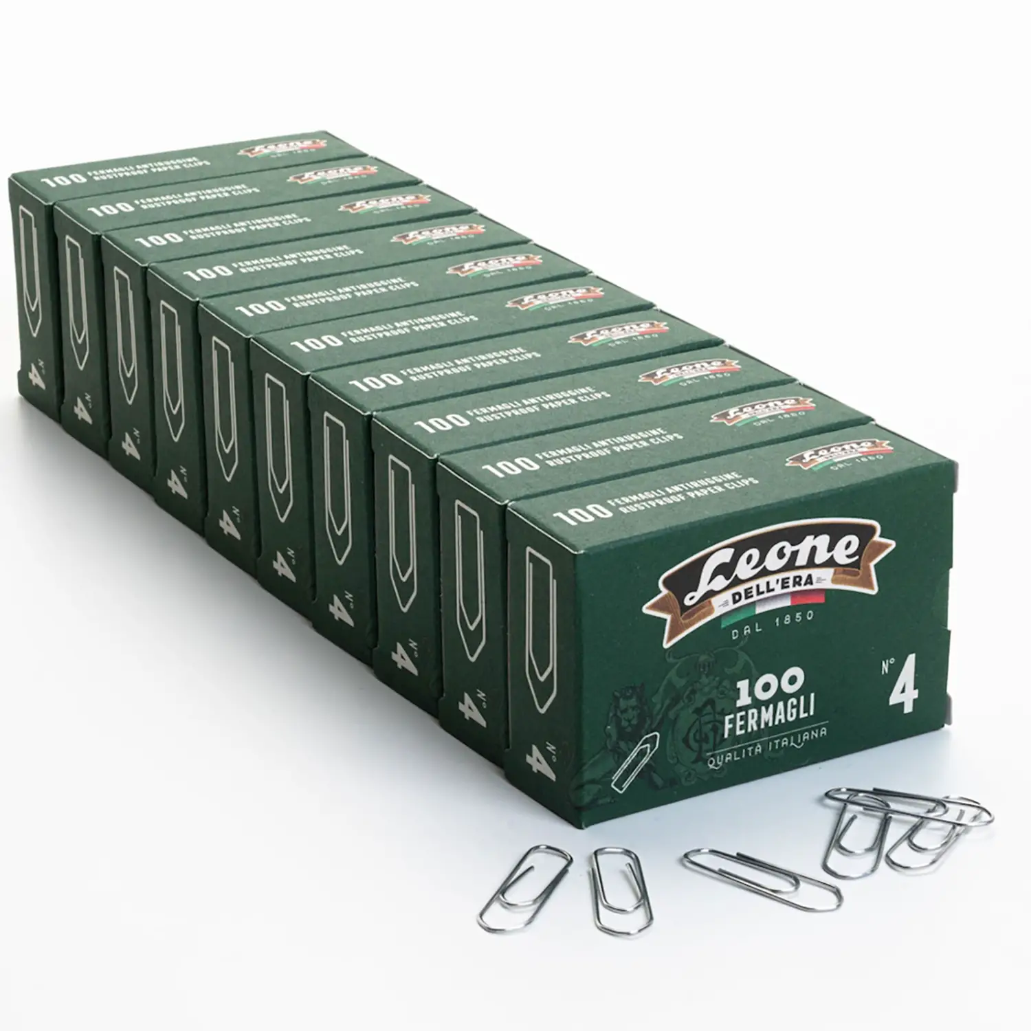 Galvanized Clips Size #4 100 Pieces - Miscellaneous Stationery