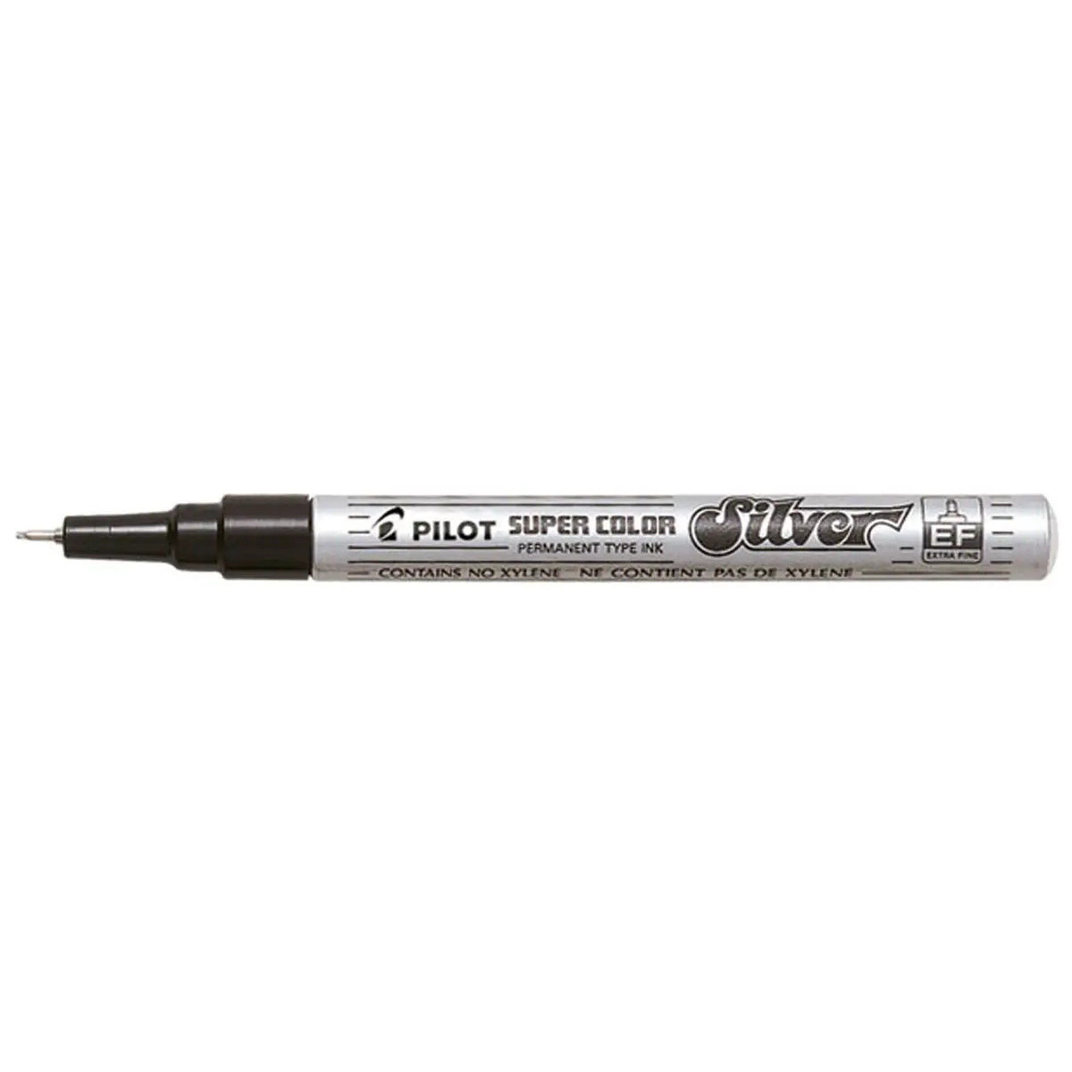 Marker Pilot Extra Fine - Punta 0,5 mm - Argento Metallizzato - Pennarelli