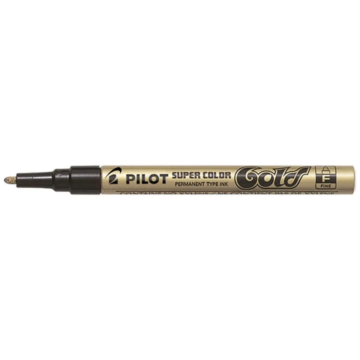 Marker Pilot Punta Fine - Tratto 1 mm - Oro Metallizzato - Pennarelli