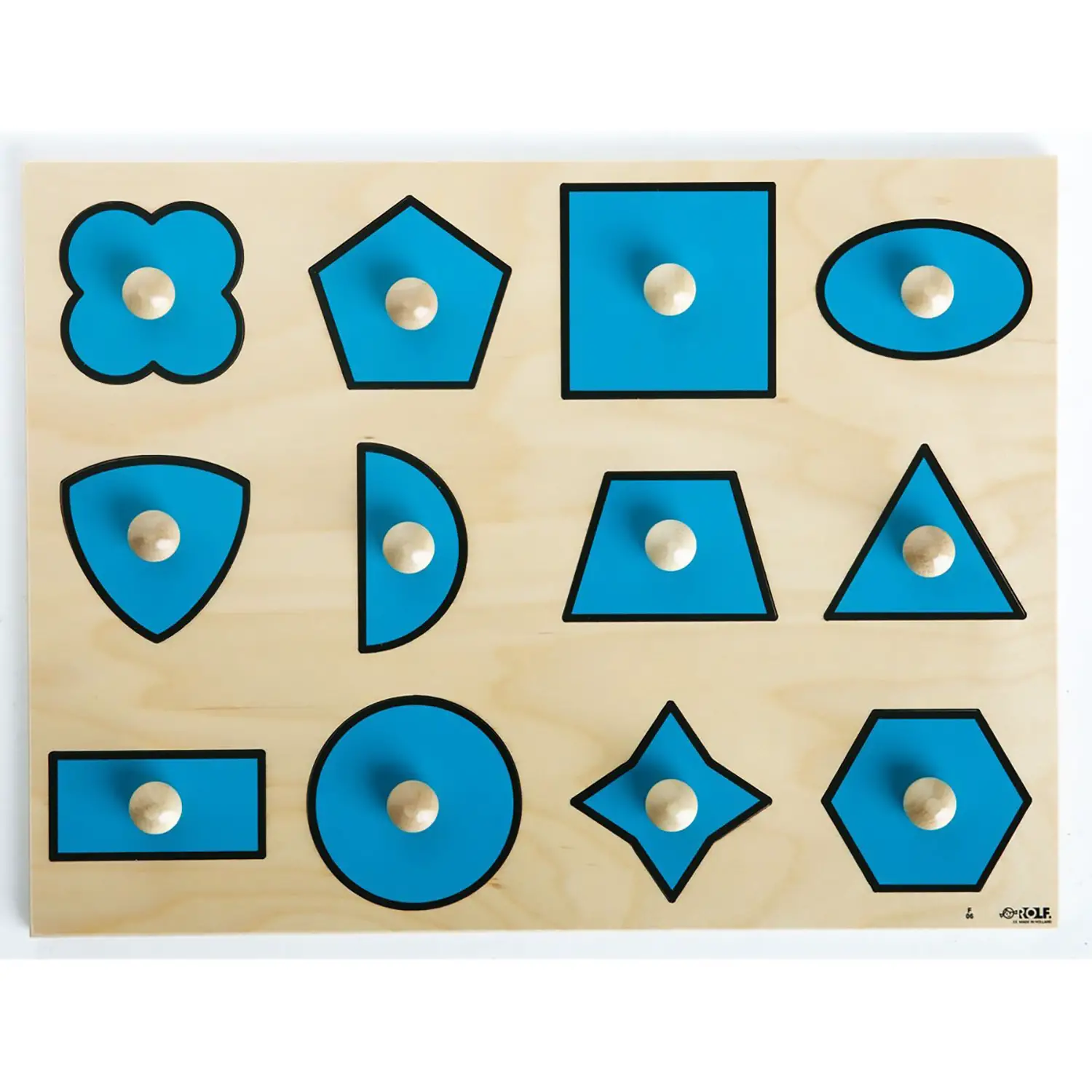 PUZZLE INCASTRI GEOMETRICI 12 TESSERE - Geometria