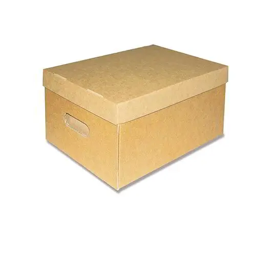 Scatola in Cartone con Coperchio - 35x25x17 cm - Carta e cartoncino