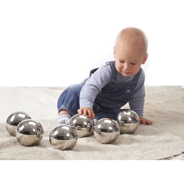 Palline Sensoriali Misteriose – 6 Sfere di diametro cm 10 - Sviluppo sensoriale