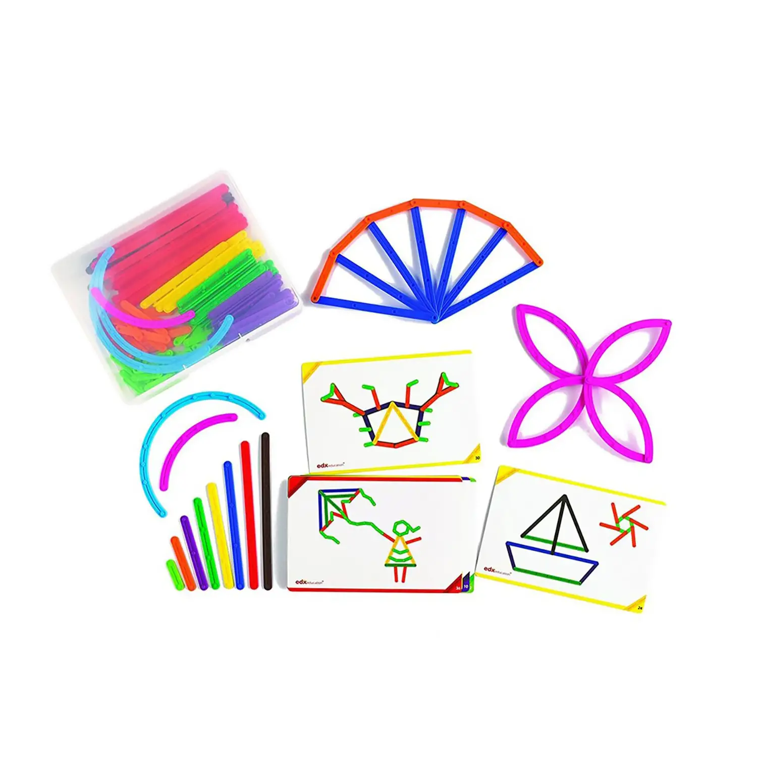 Geostix Junior – Costruzioni Creative con 200 Elementi - Classificazione e matematica