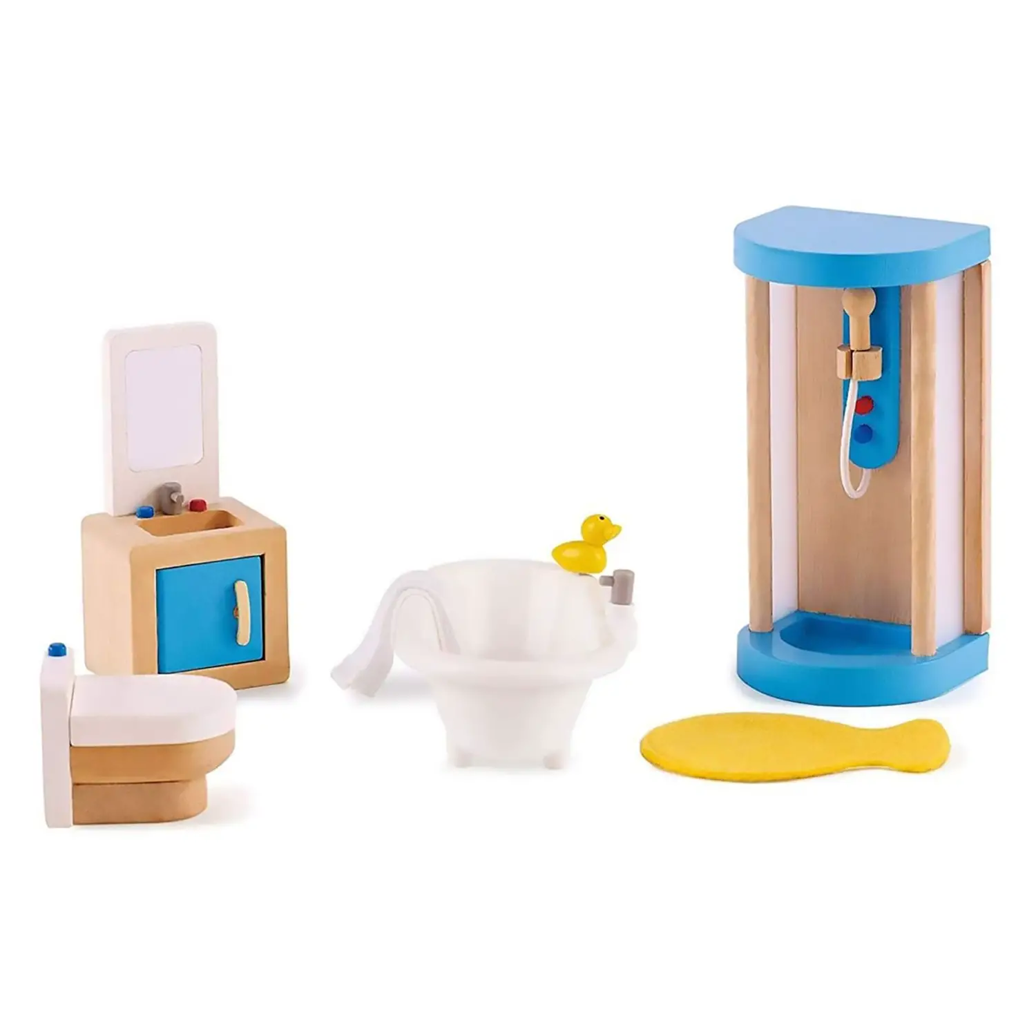 Bagno per Casa delle Bambole – Set 7 Mobili in Legno18840.60 - Ambienti