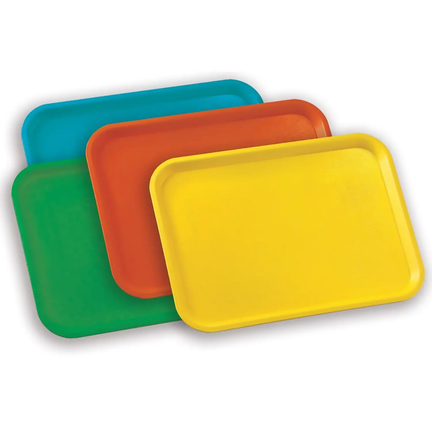 Vassoi Salvabanco 24x18 cm – Set 12 Pezzi Multicolore - Accessori antisporco