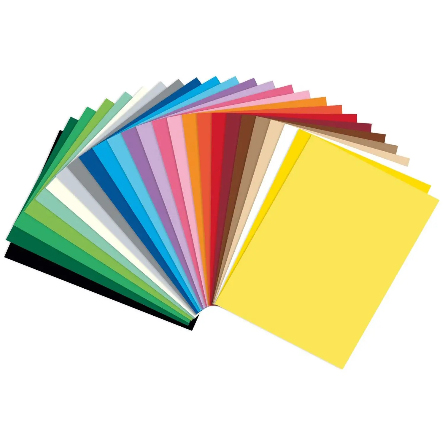 Cardboard 130 gr. in 50 Colors cm. 25x35 - Paper and cardstock
