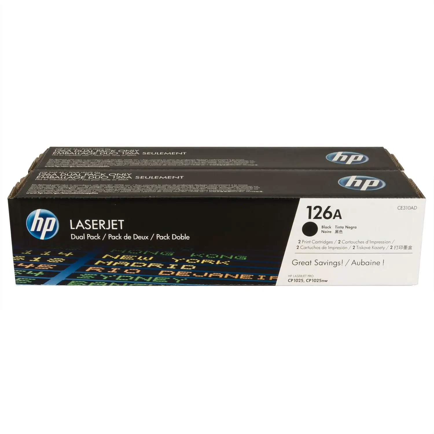HP DUAL PACK BLACKHP 126A (CE310A) - Consumabili