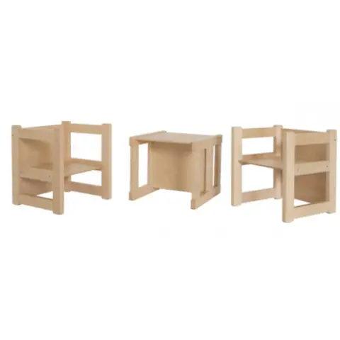 Sediolina Nido Pluriuso Quadra Conforme CAM - Sedie in legno