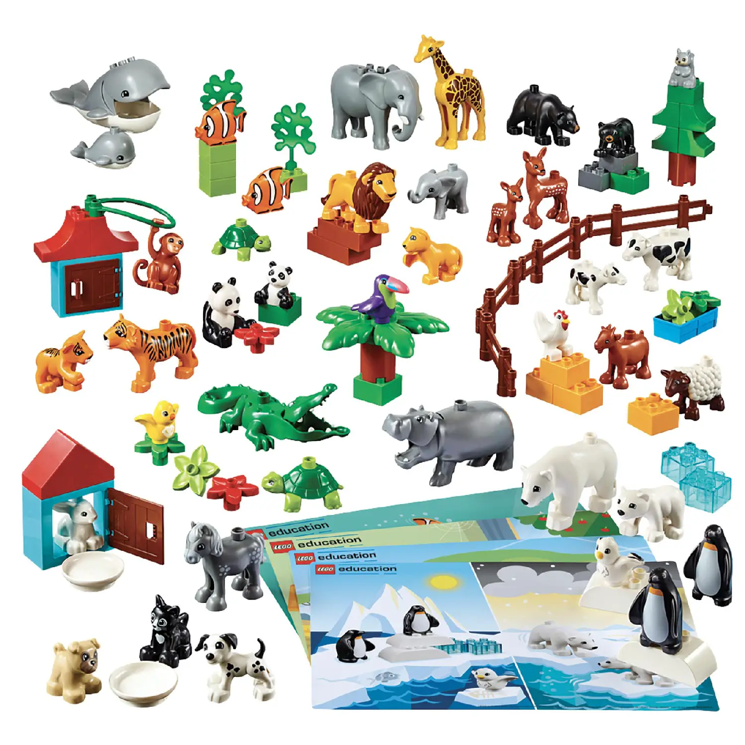 LEGO Duplo Animali - Set Educativo per Bambini - Costruzioni in plastica