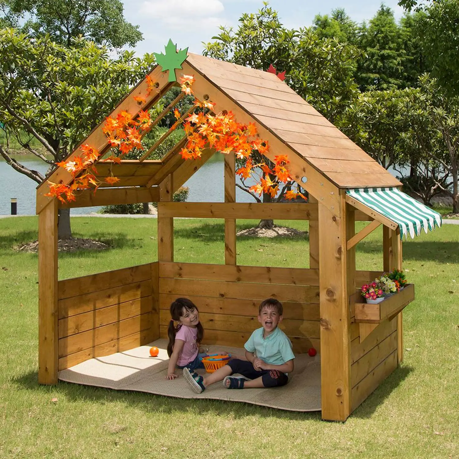 Casetta in Legno per Esterno, Certificato anche per Uso Pubblico - Palestrine