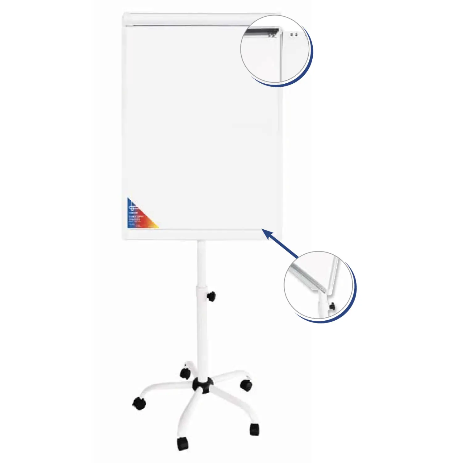 Lavagna Mobile Magnetica - 70x100 cm - Lavagnette e carrelli