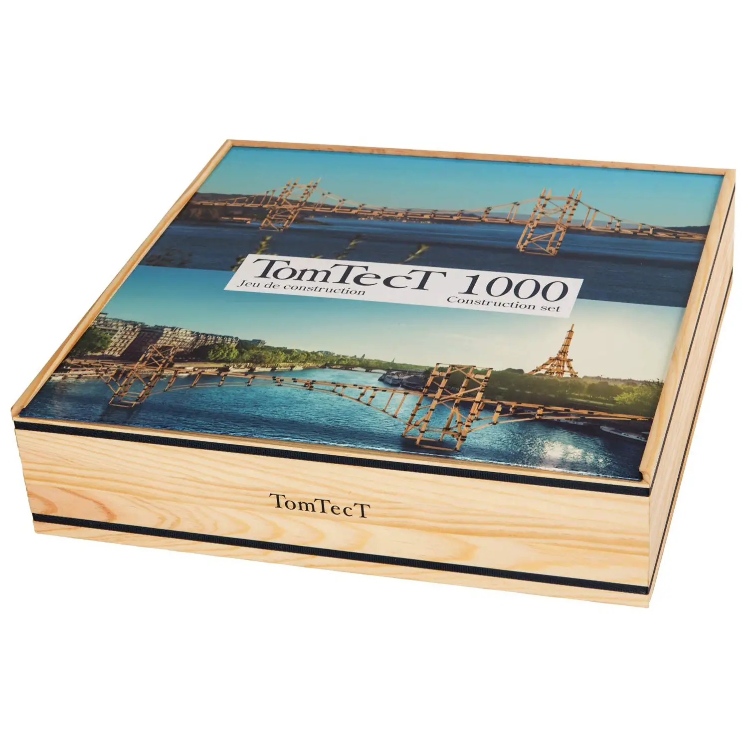 TomTecT Listelli in Legno Naturale – Set 1000 Elementi - Costruzioni in legno