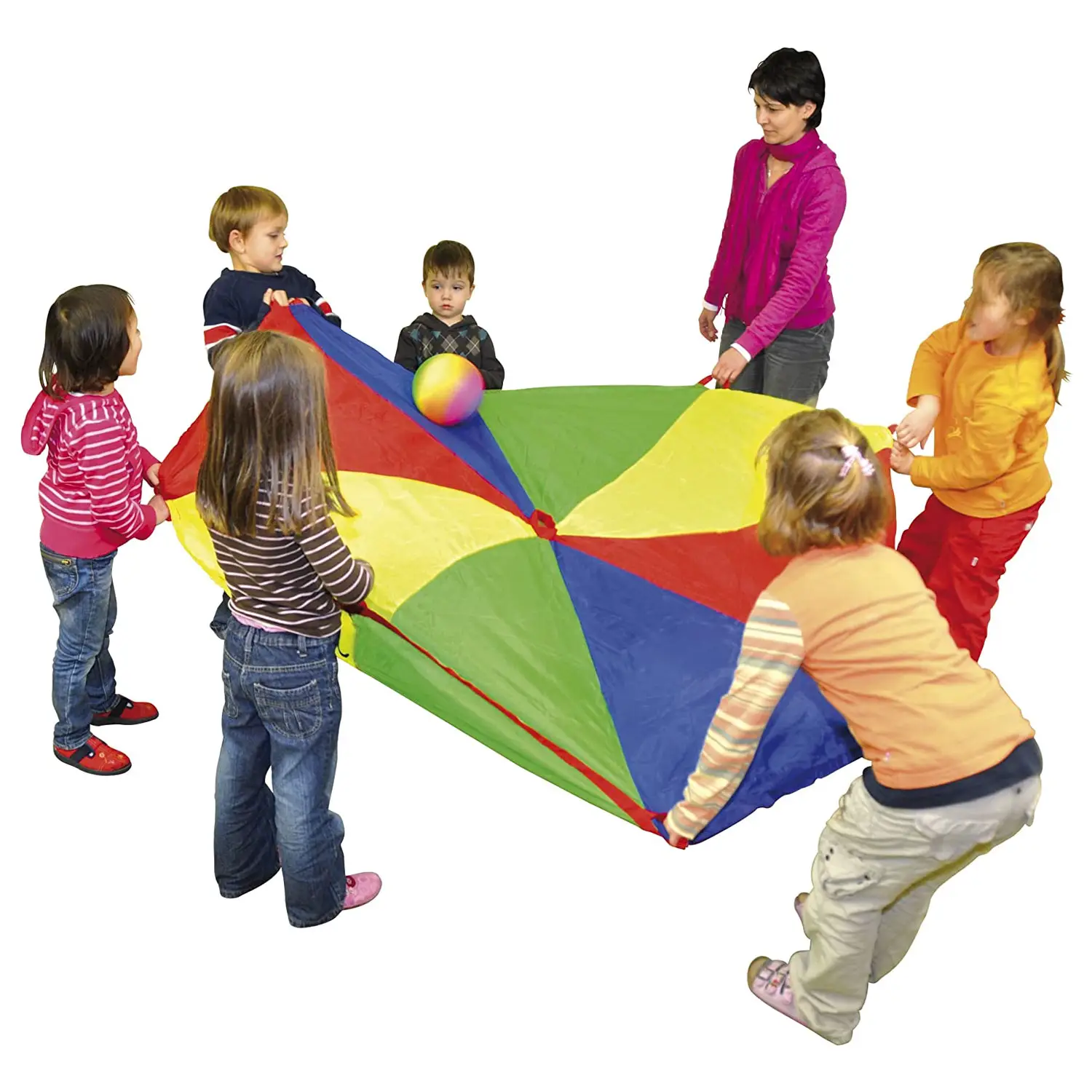 Paracadute Psicomotorio - Diametro 730 cm per Attività di Gruppo - Laboratori