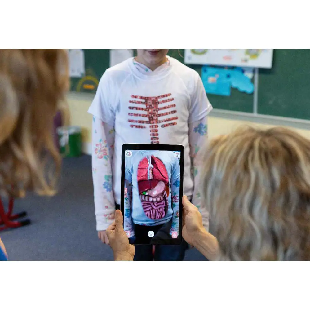 T-shirt Realtà Aumentata: Magico Corpo Umano - II corpo umano