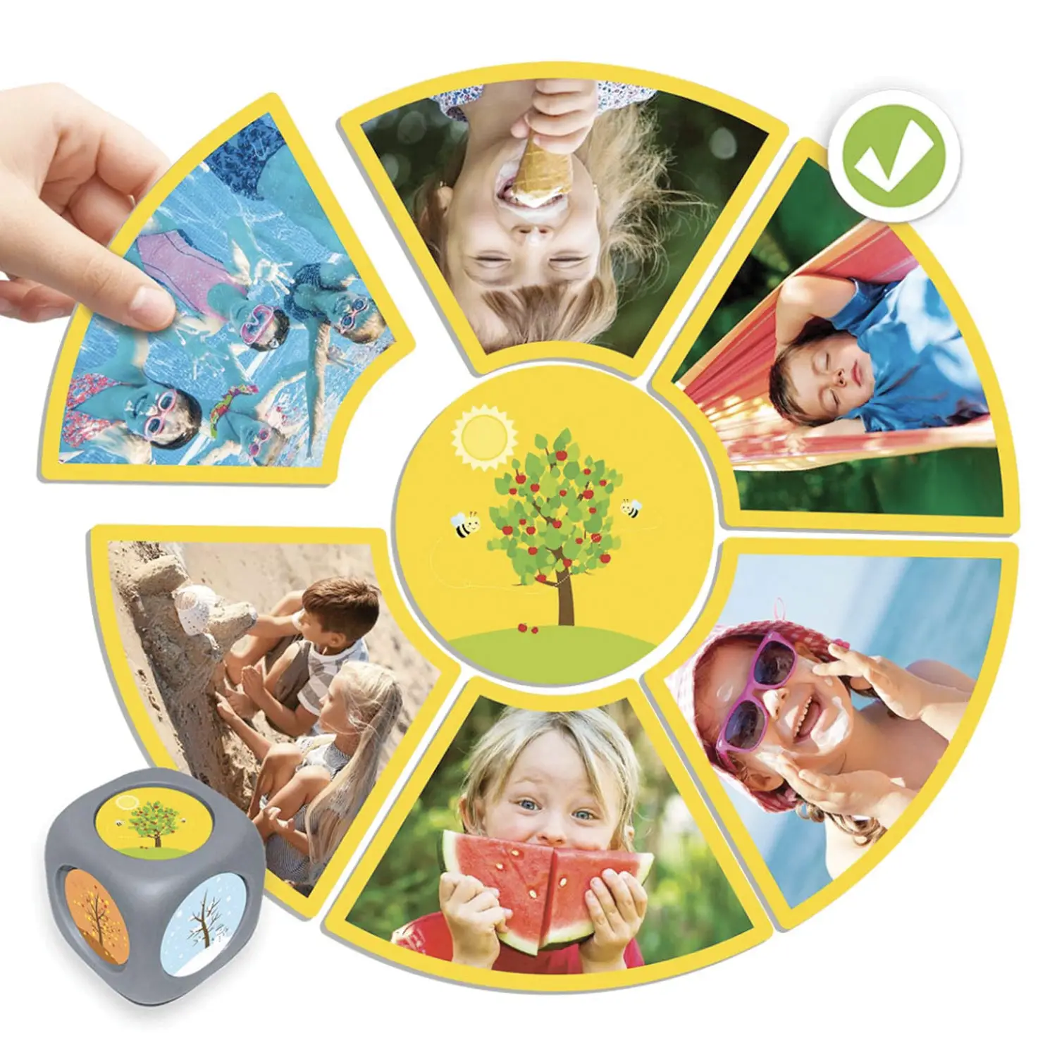 Gioco delle Stagioni – Scopri, Associa e Impara con le Immagini Reali - Associazioni e tombole