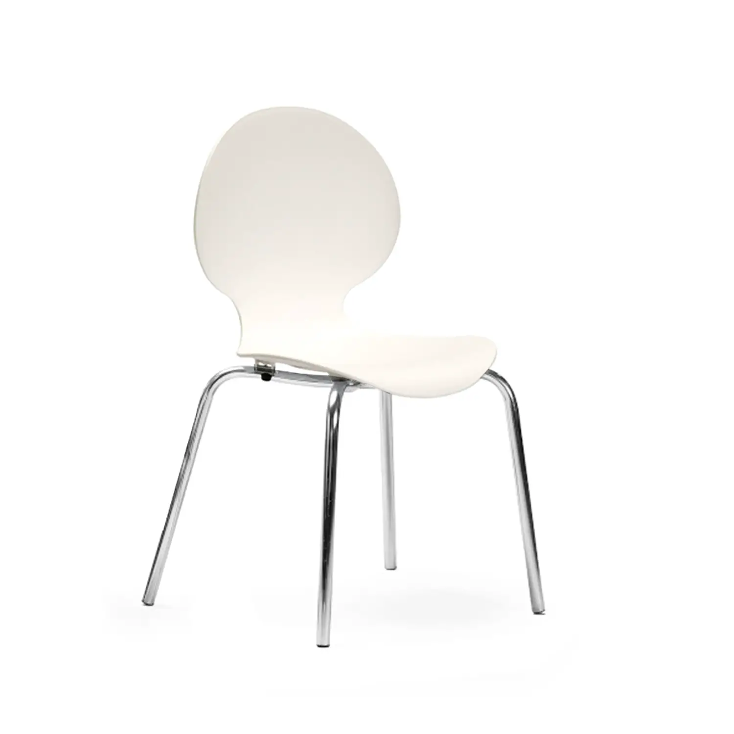 Sedia Scuola Infanzia Bunny Junior - H 30 cm - Bianco - Conforme CAM - Sedie in plastica