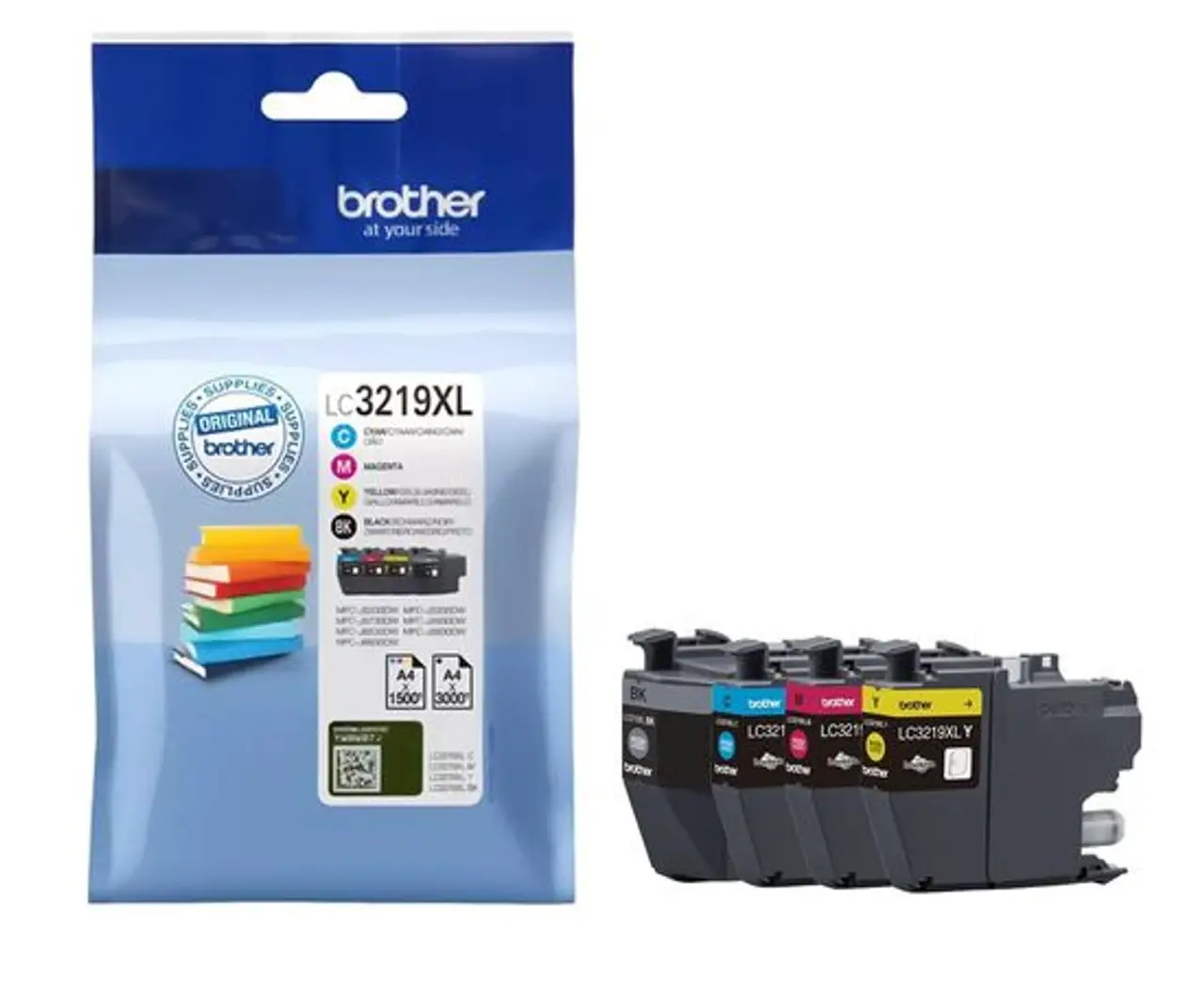 CARTUCCIA 4 COLORI (BK/C/M/Y) BLISTER PER BROTHER MFC-J 6530 DW, 6930 DW - Consumabili