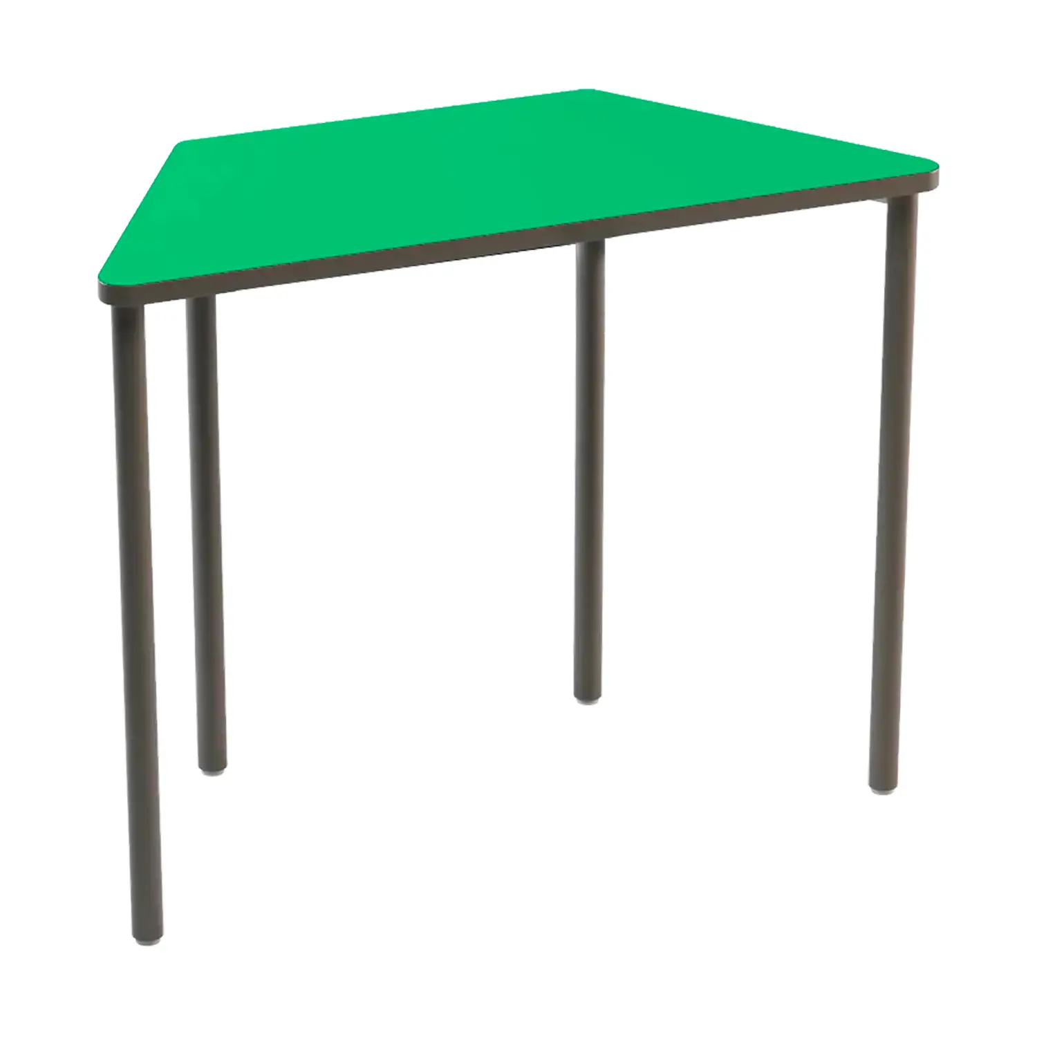Banco Trapezio Modulare Scuola Secondaria – Top Verde | Altezza 70 cm - Arredo serie Aula 3.0