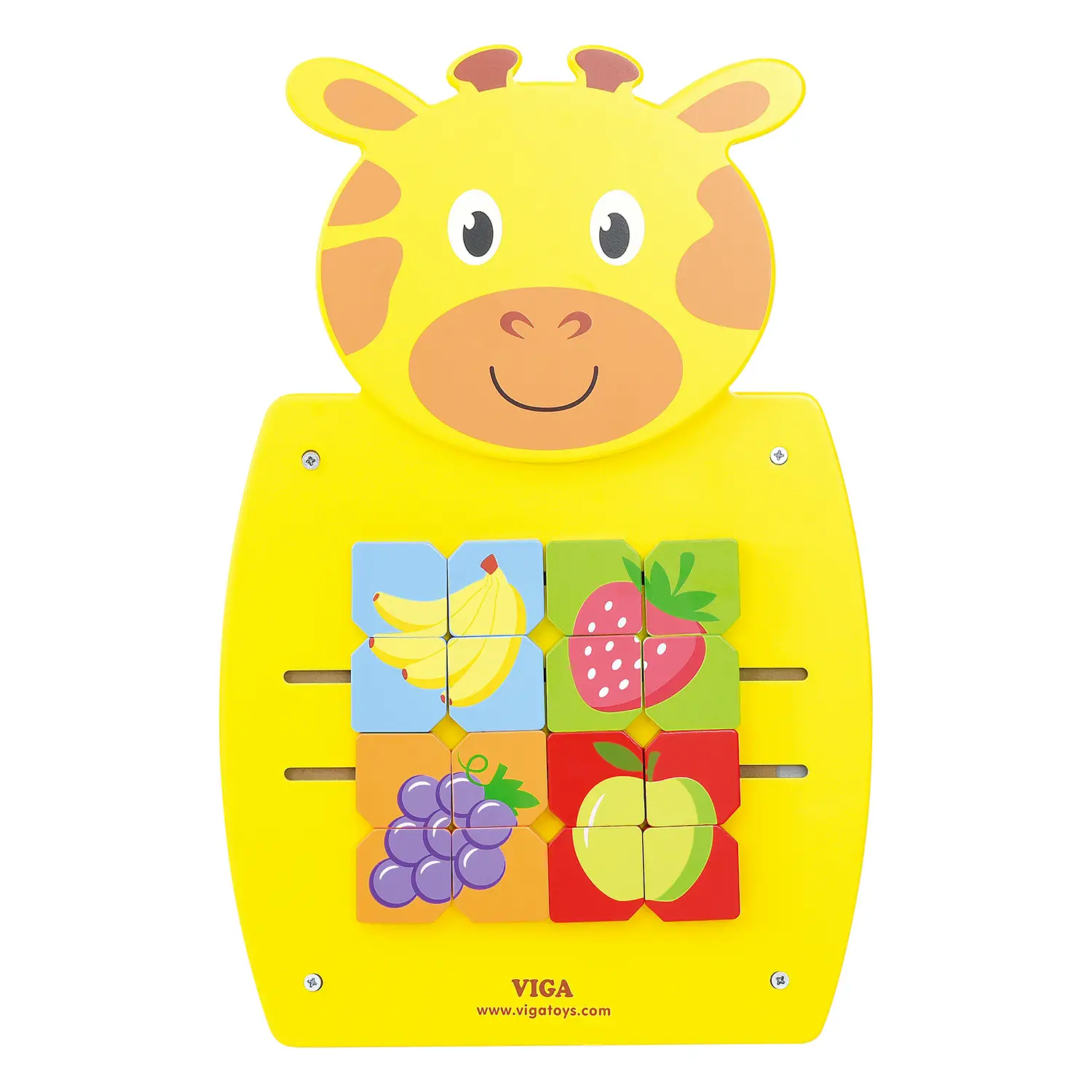 Giraffe Multisensory Activity Panel, Educational Game for Motor and Cognitive Development - Fine Motor Skills