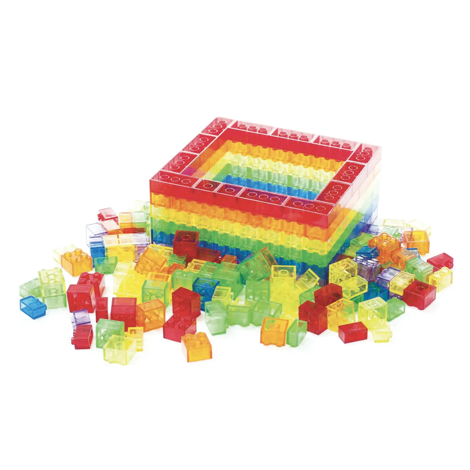 Mattoncini Traslucenti Mini – 225 Pezzi Compatibili con Lego® - Costruzioni in plastica