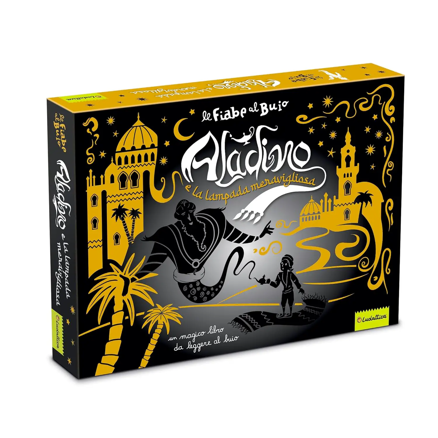 Le Fiabe Al Buio - Aladino E La Lampada Meravigliosa Cofanetto E Torcia - Prima biblioteca