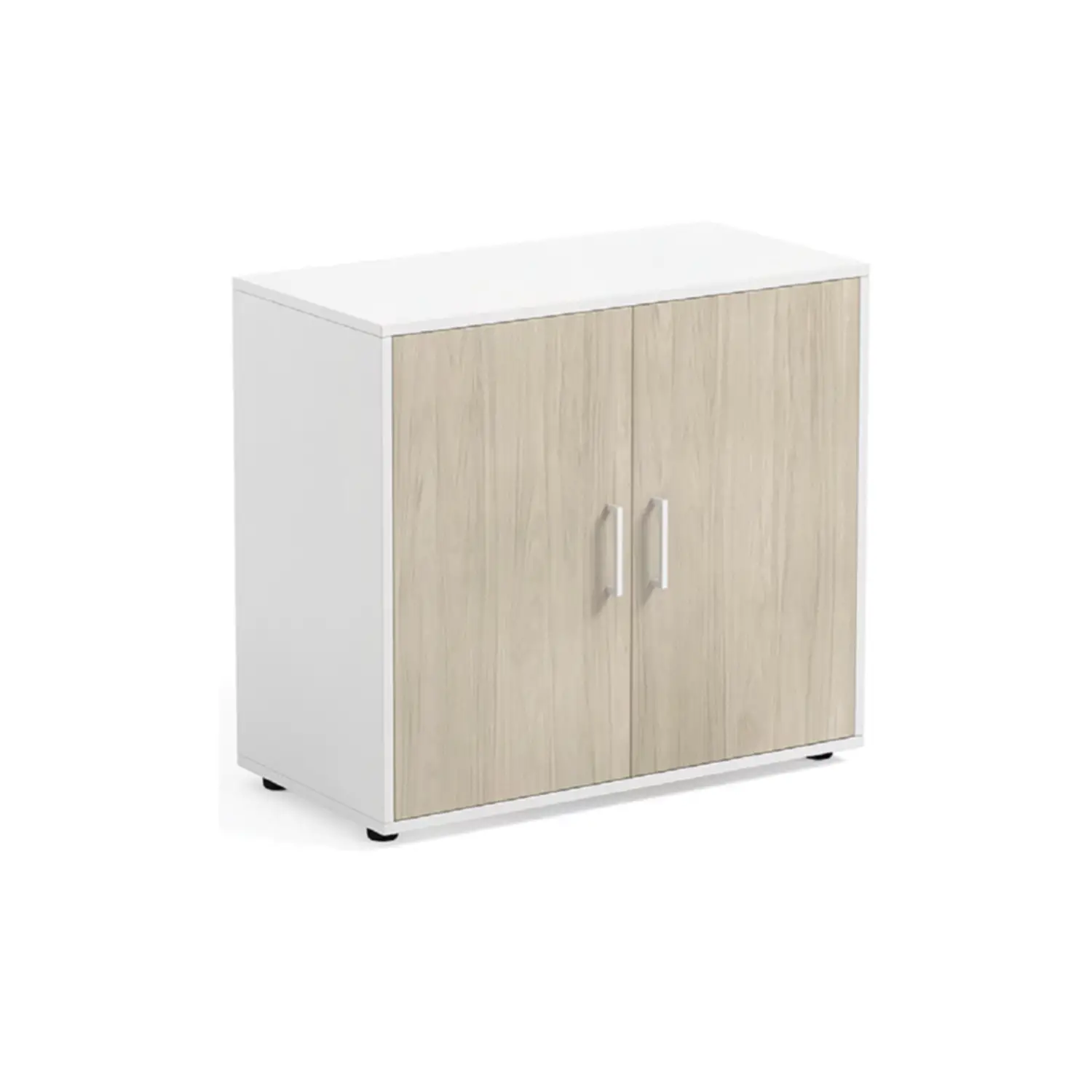 VICTORY CABINET WITH DOORS NATURAL H 81 CM. - Compulsory school furniture