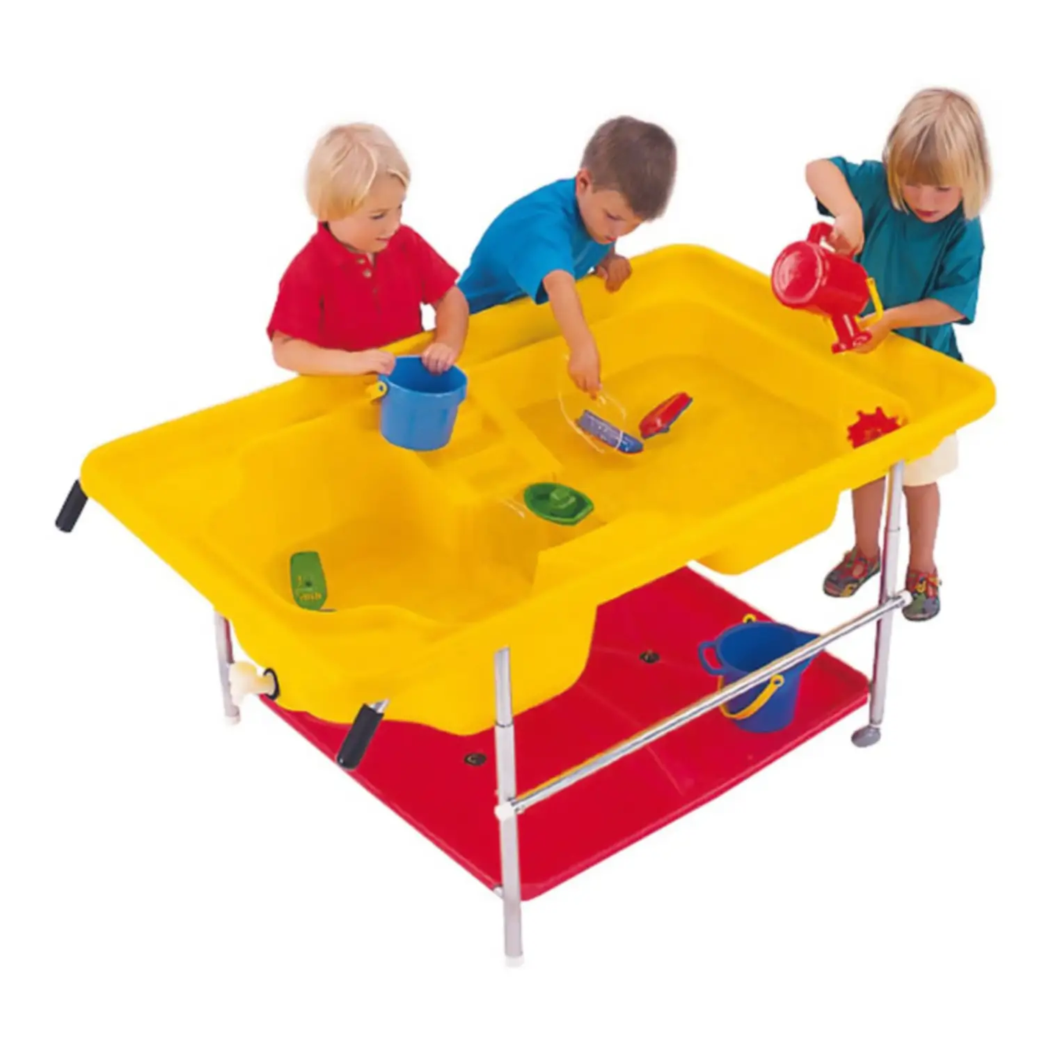 Grande Vascagioco per Acqua e Sabbia con Sottopiano – Gioco Sensoriale - Giochi acqua e sabbia