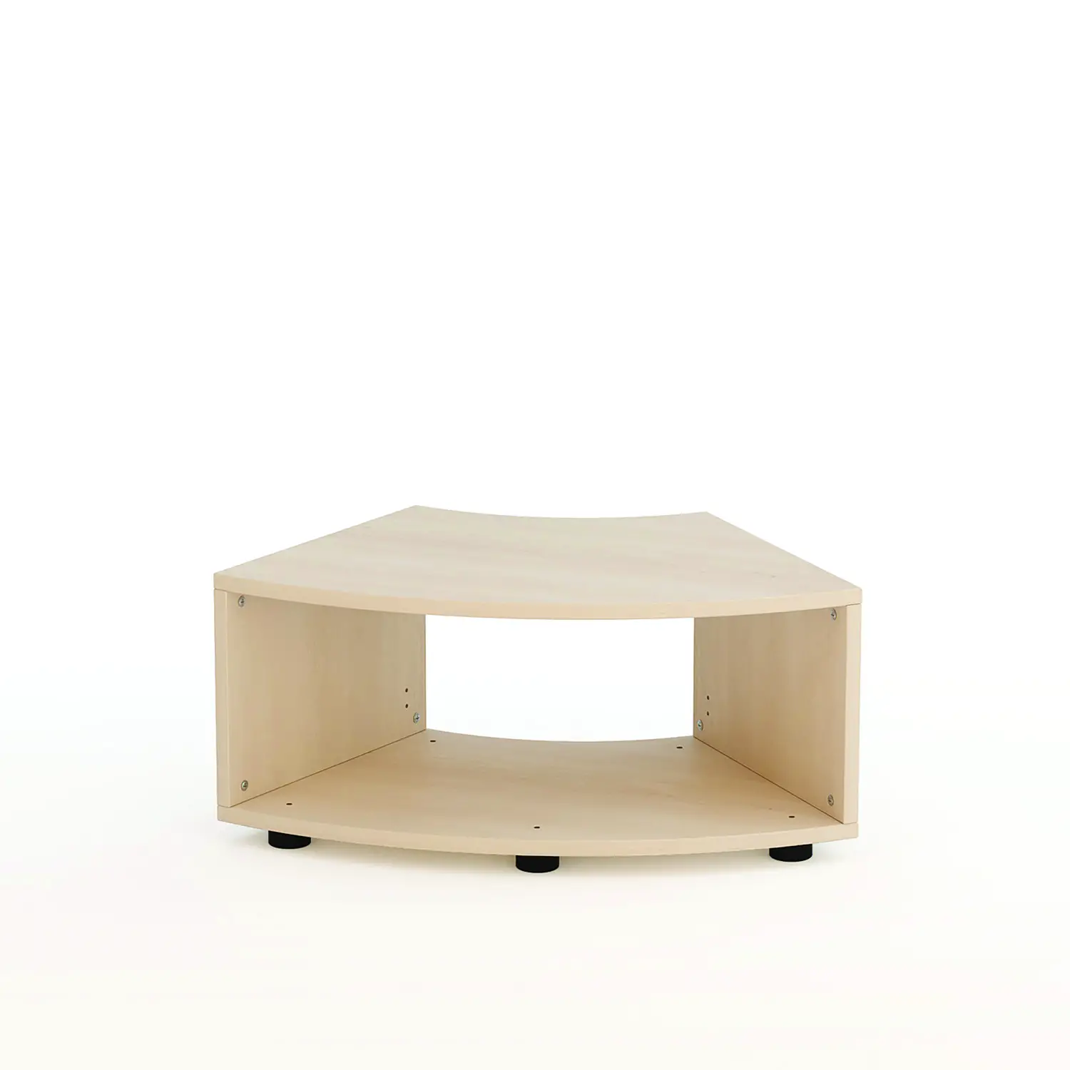 Mobile Scuola Kubò Betulla Curvo 60 Gradi Altezza 30 cm. - Conforme CAM - Arredo Nido e Infanzia