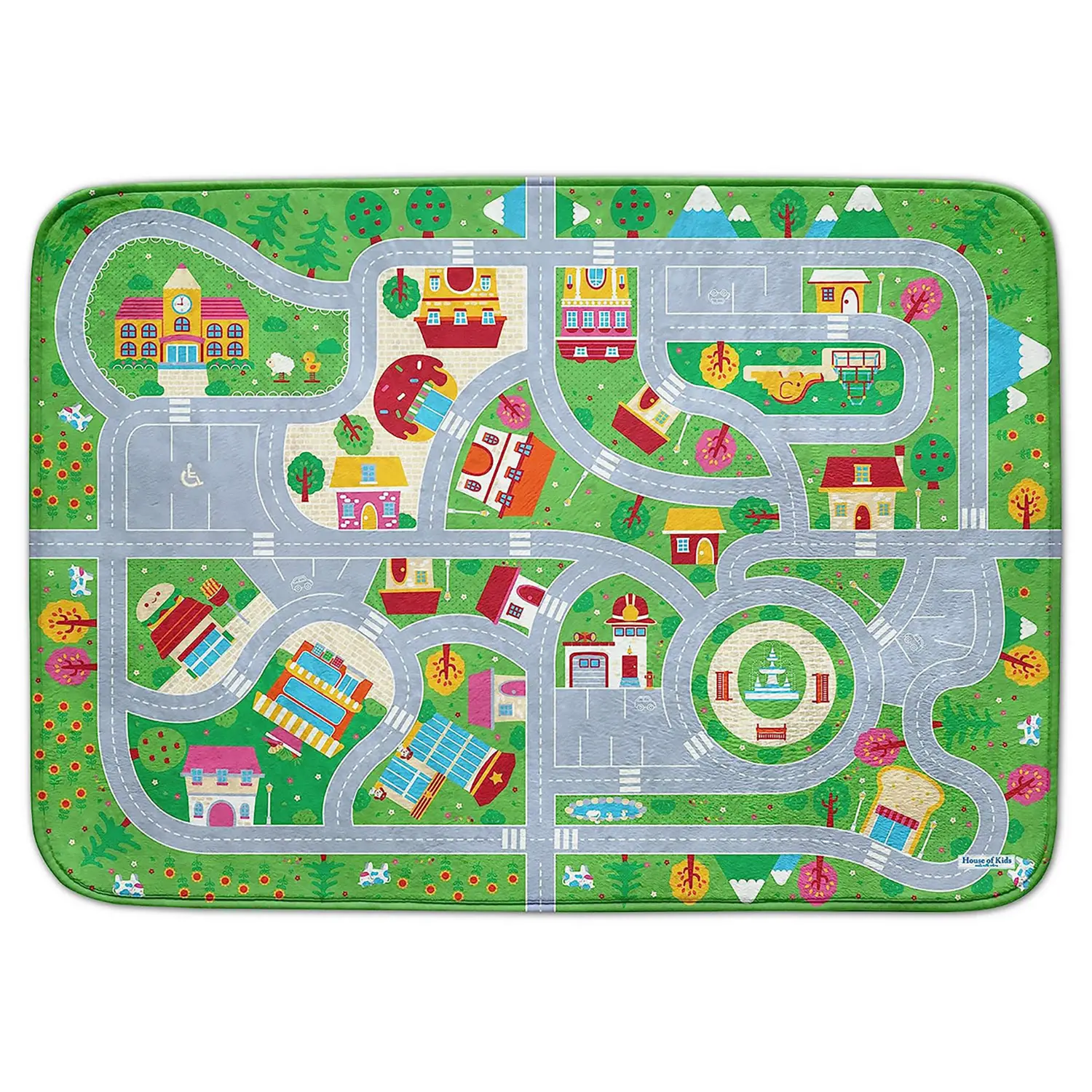 Tappeto delle Strade Ultrasoft - Cm 130x180 - Tappeti per il gioco